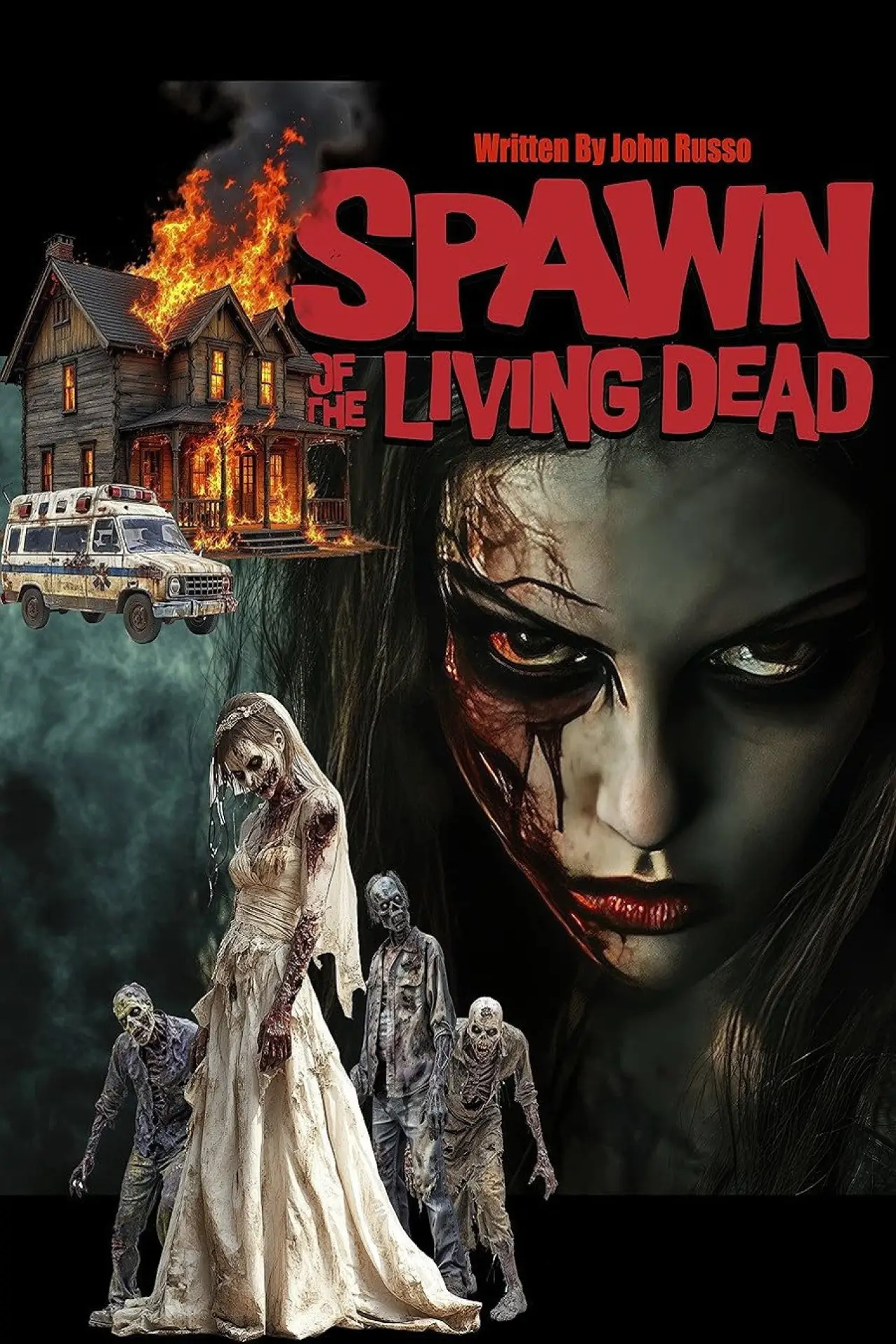 Movie poster "Spawn of the Living Dead"