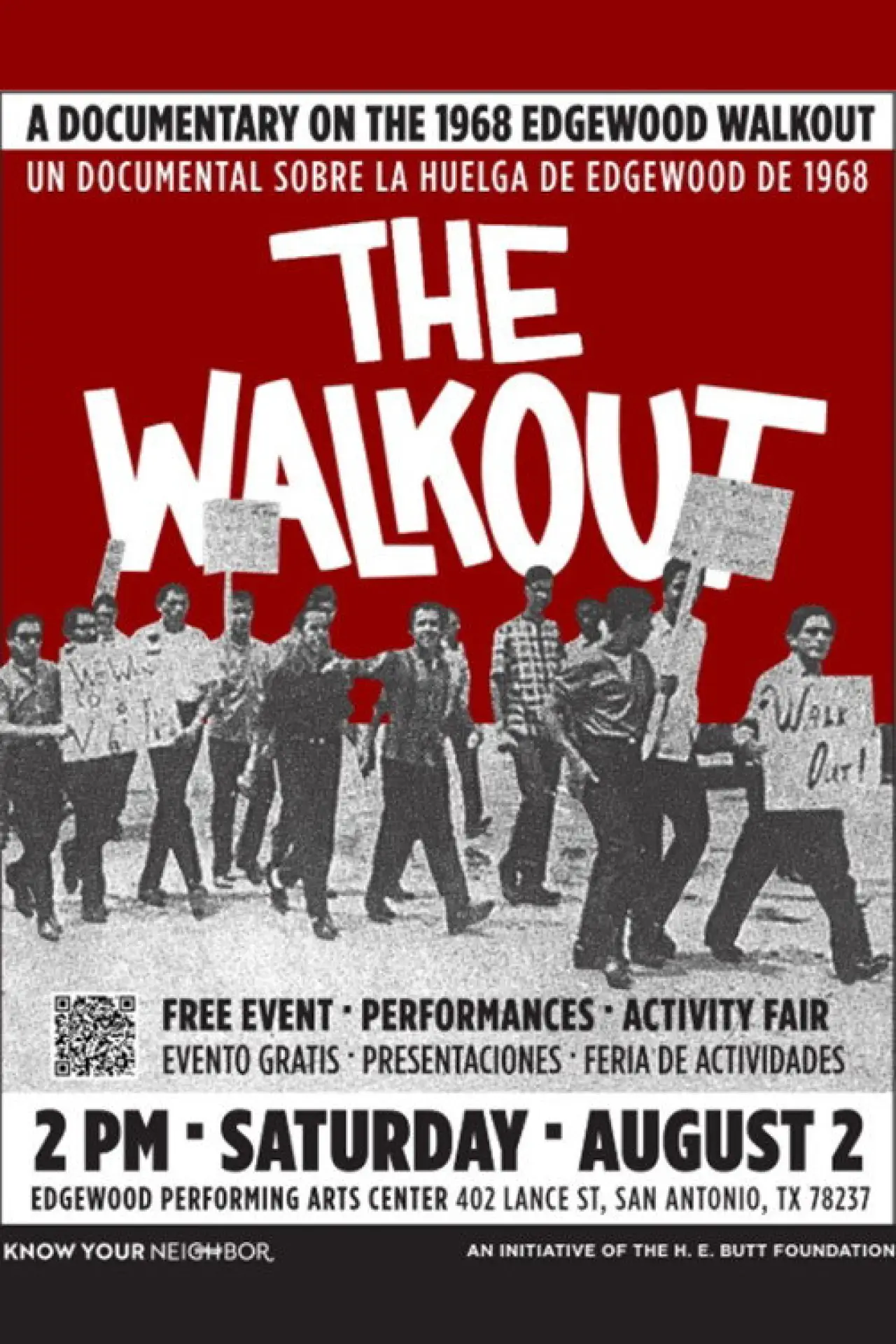 Movie poster "The Walkout"
