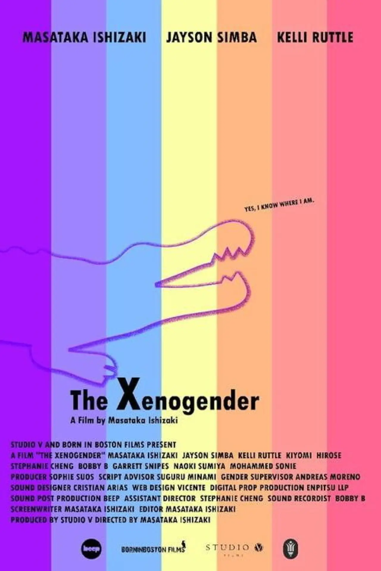 Movie poster "The Xenogender"