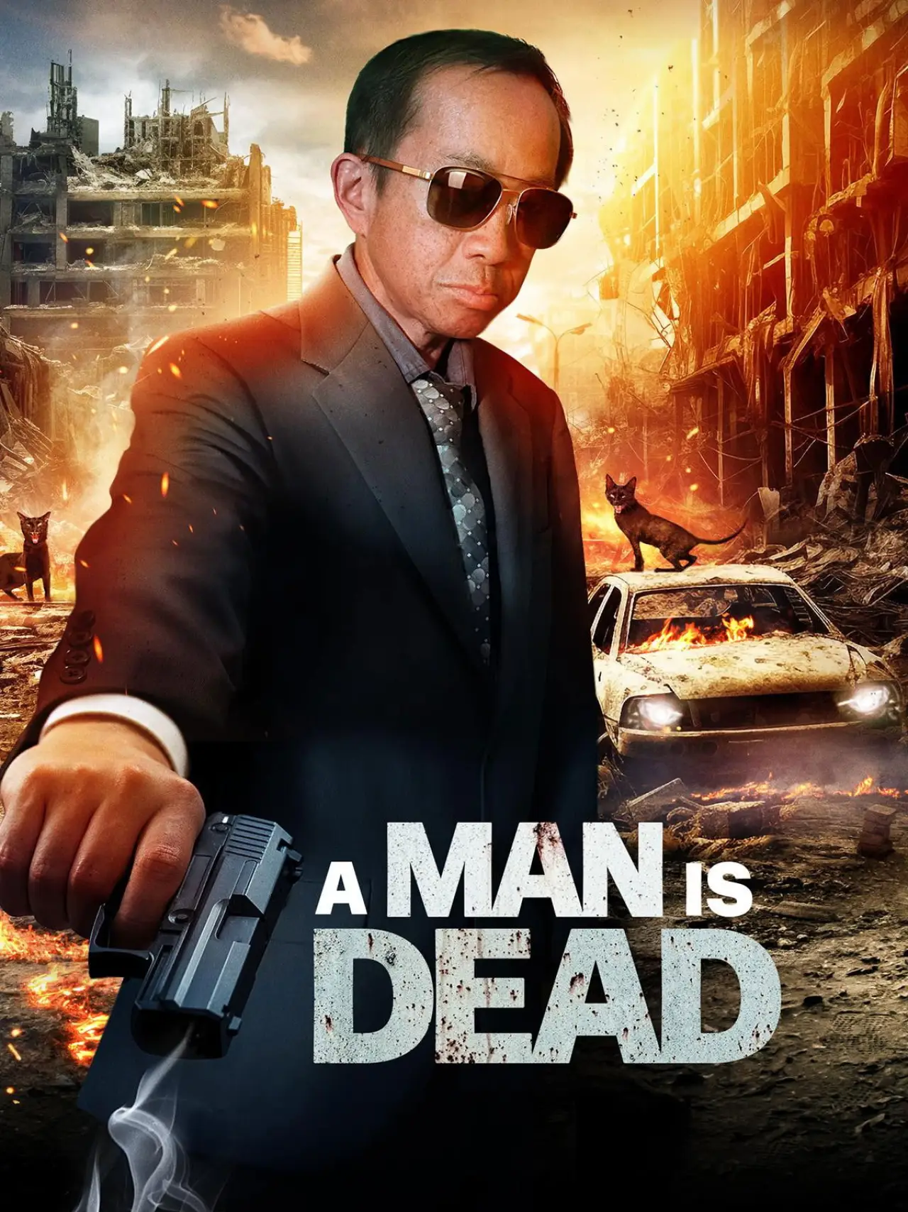 Movie poster "A Man Is Dead"