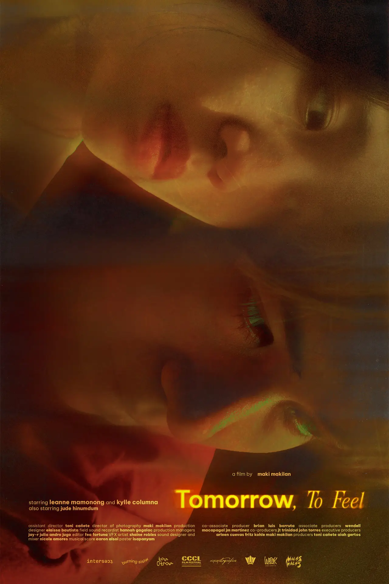 Movie poster "Tomorrow, To Feel"