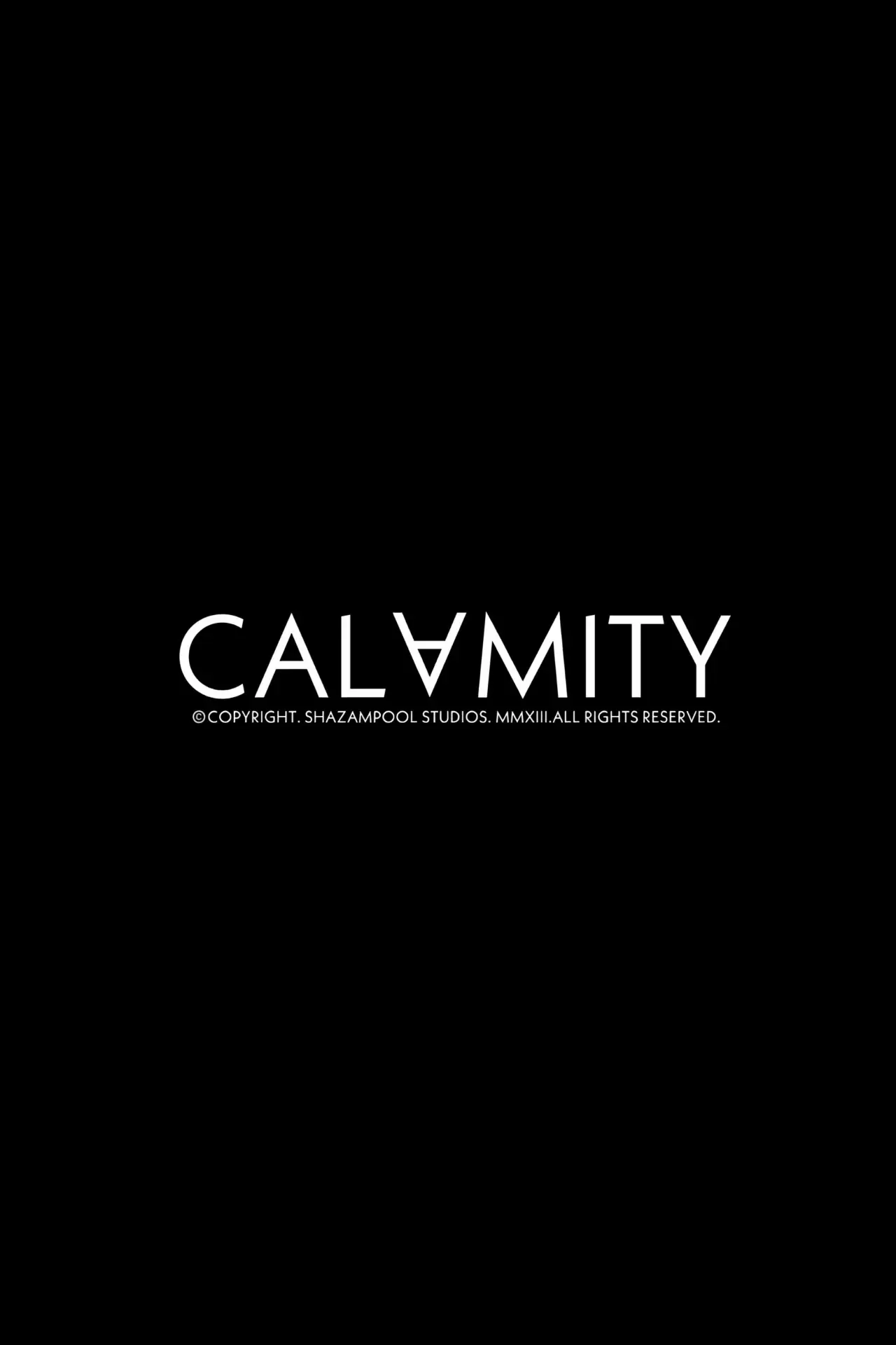 Movie poster "Calamity"