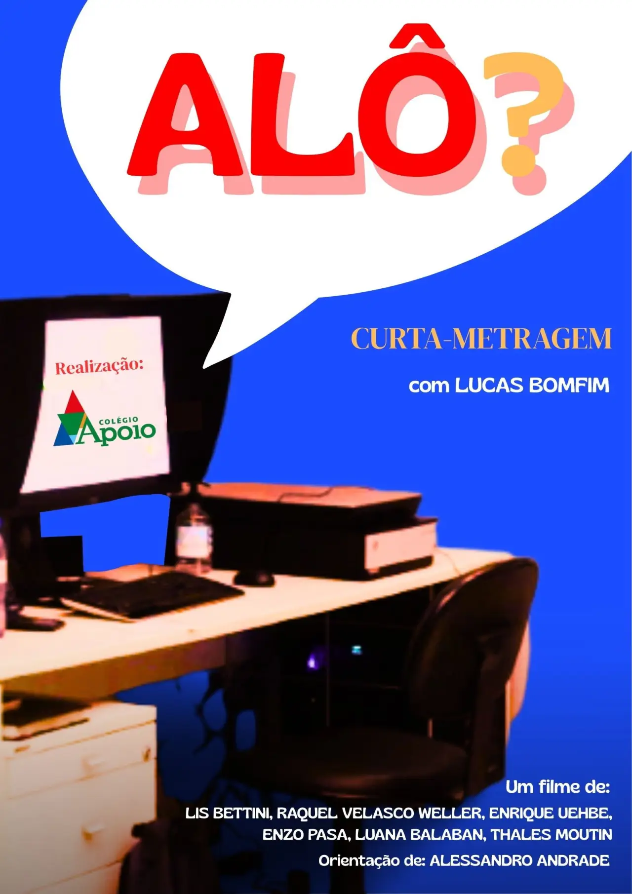Movie poster "Hello?"