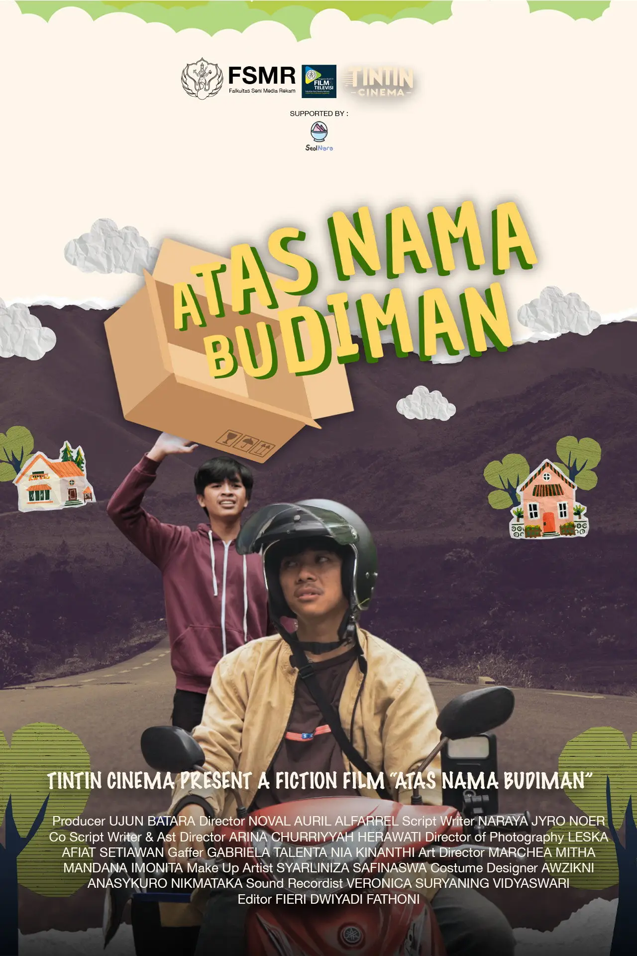 Movie poster "Just For You, Budiman"