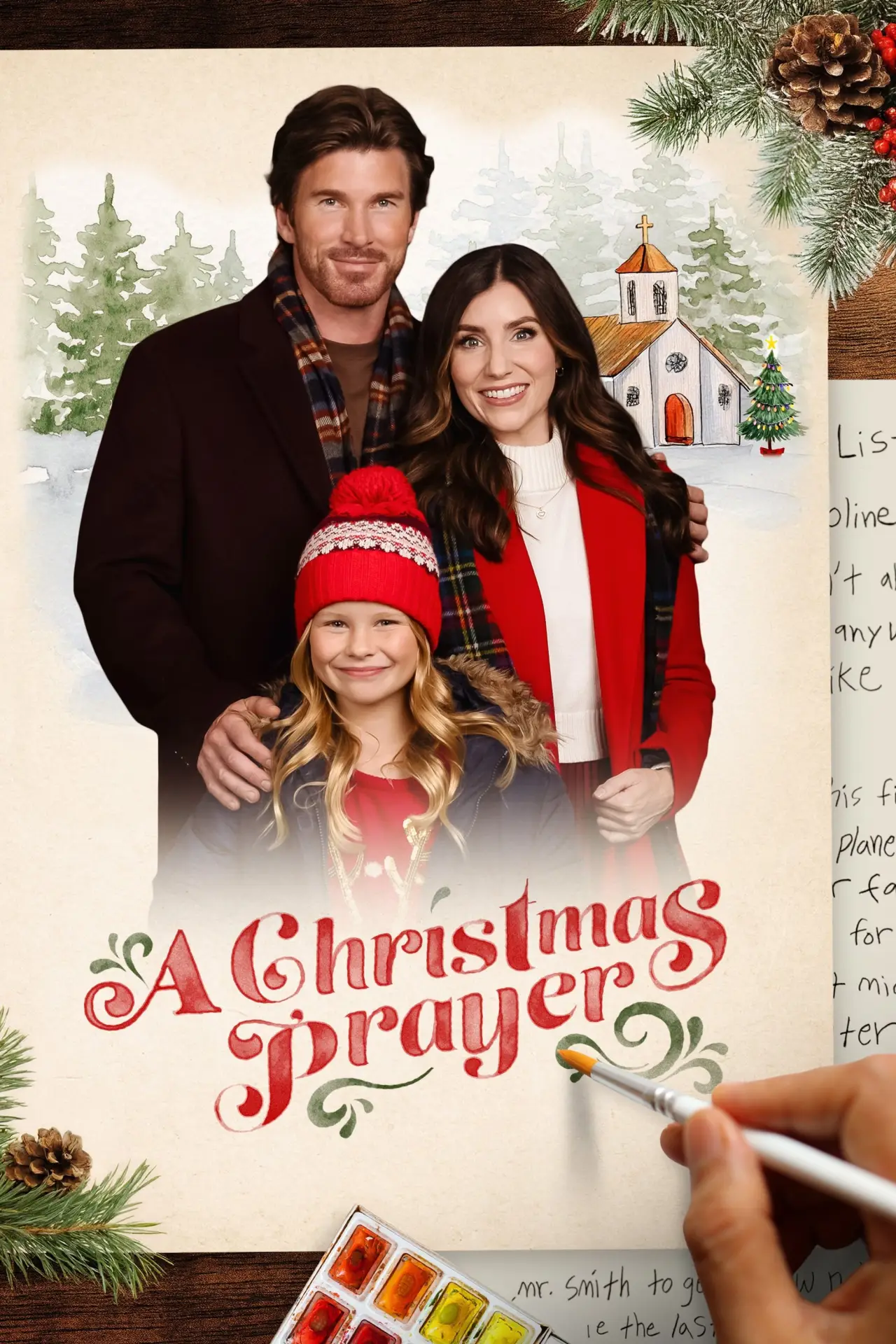 Movie poster "A Christmas Prayer"