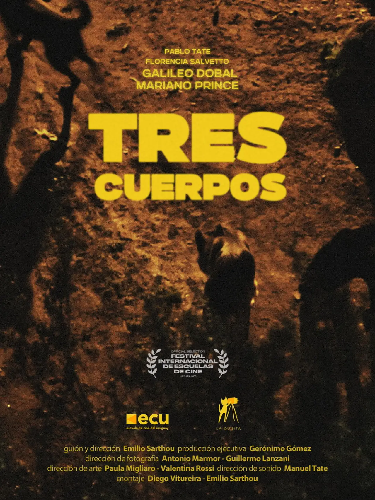 Movie poster "Tres Cuerpos"