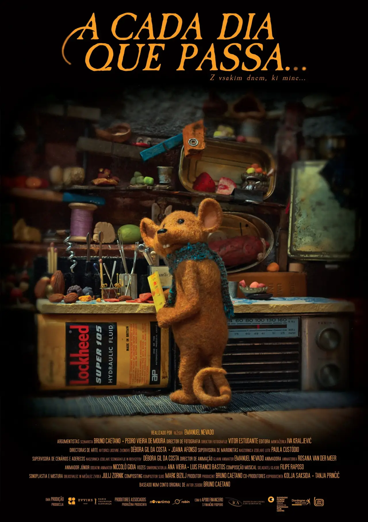 Movie poster "With Each Passing Day..."