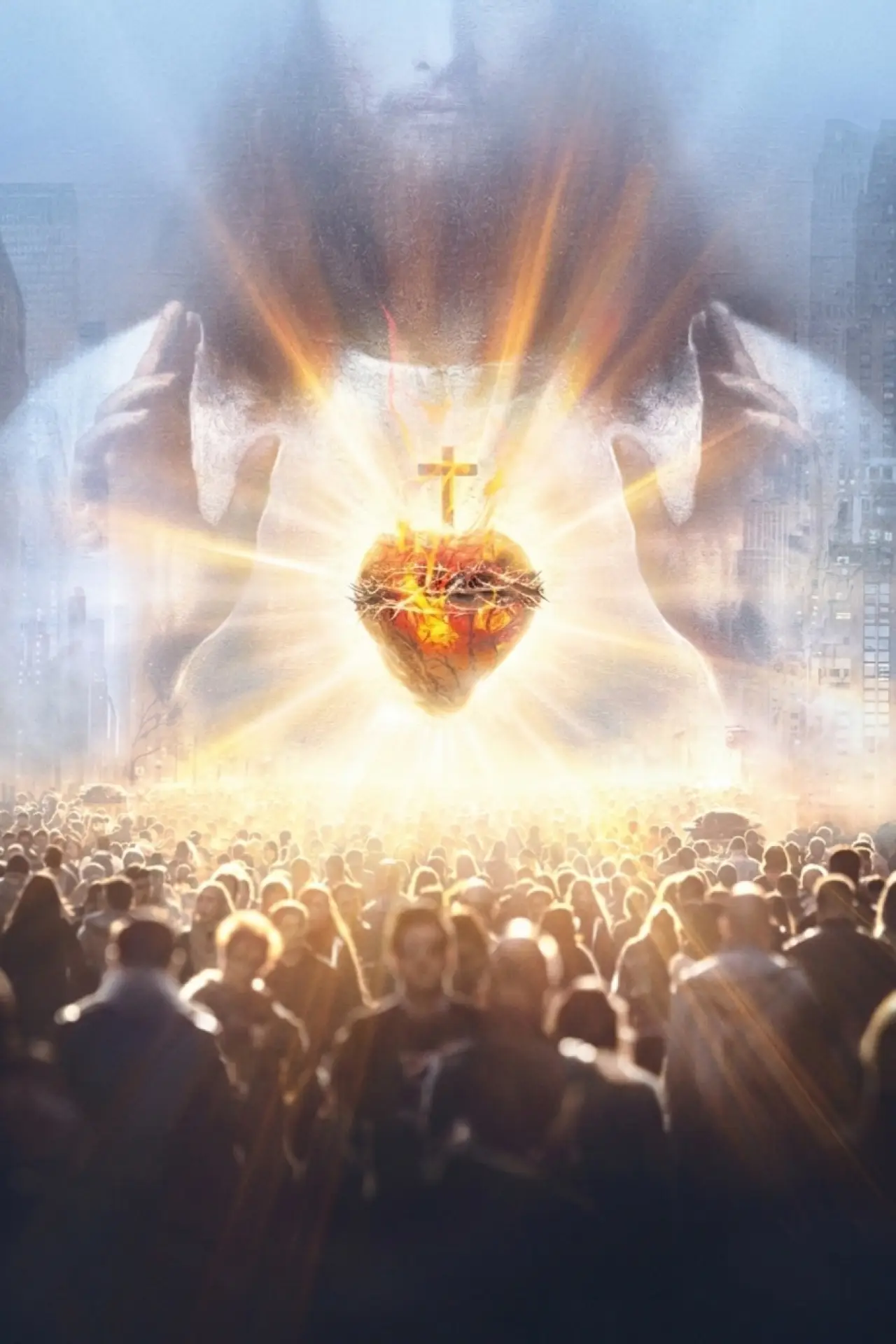 Movie poster "Sacred Heart: His Reign Has No End"