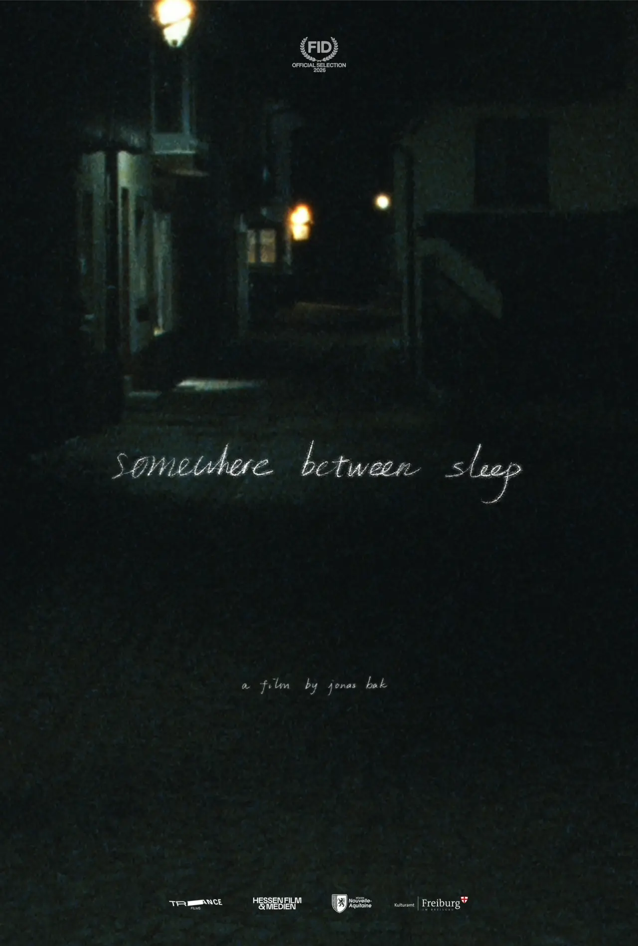 Movie poster "Somewhere Between Sleep"