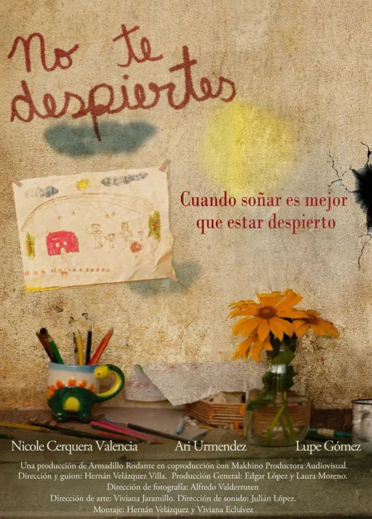 Movie poster "No te despiertes"
