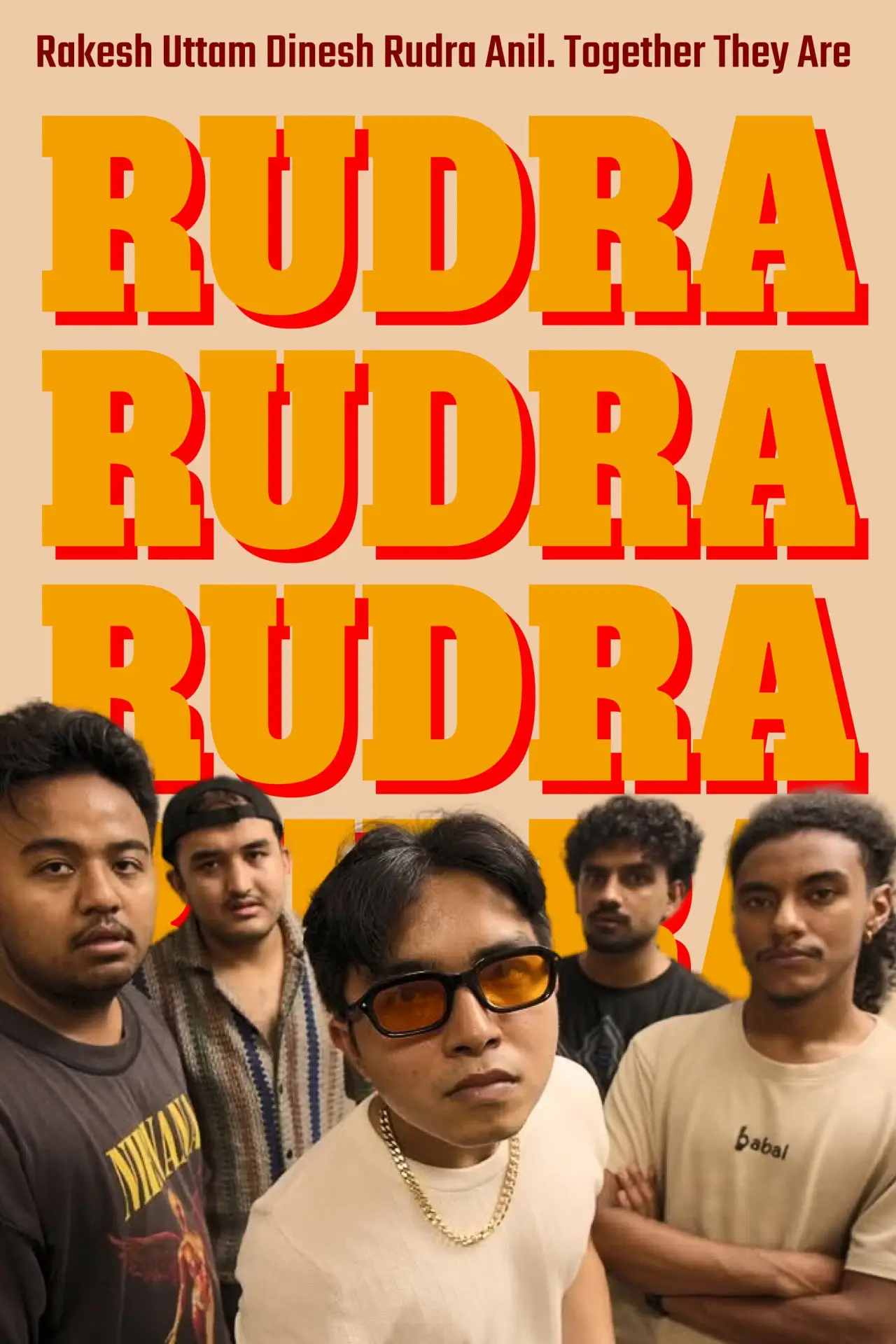 Movie poster "RUDRA"