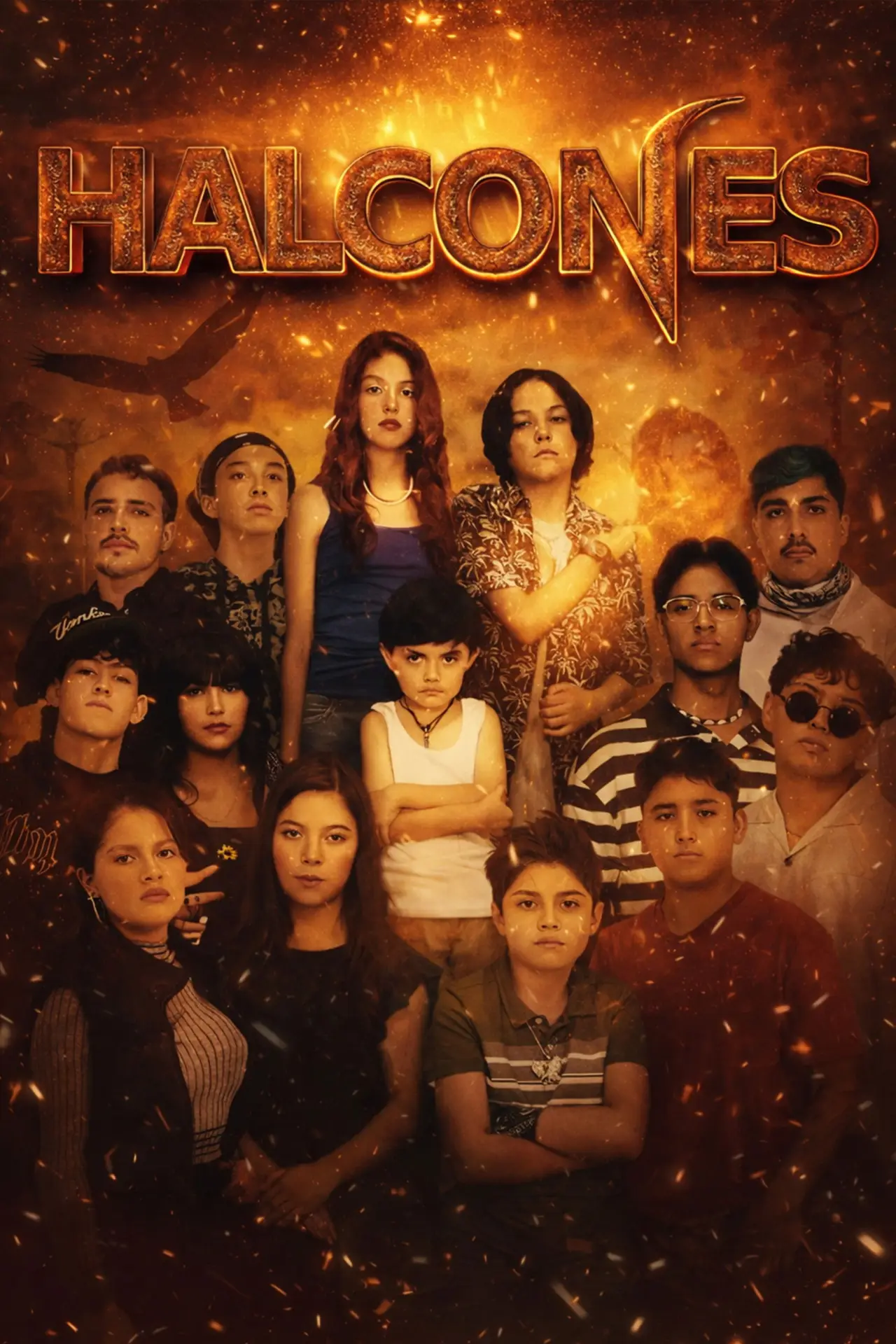 Movie poster "Halcones"