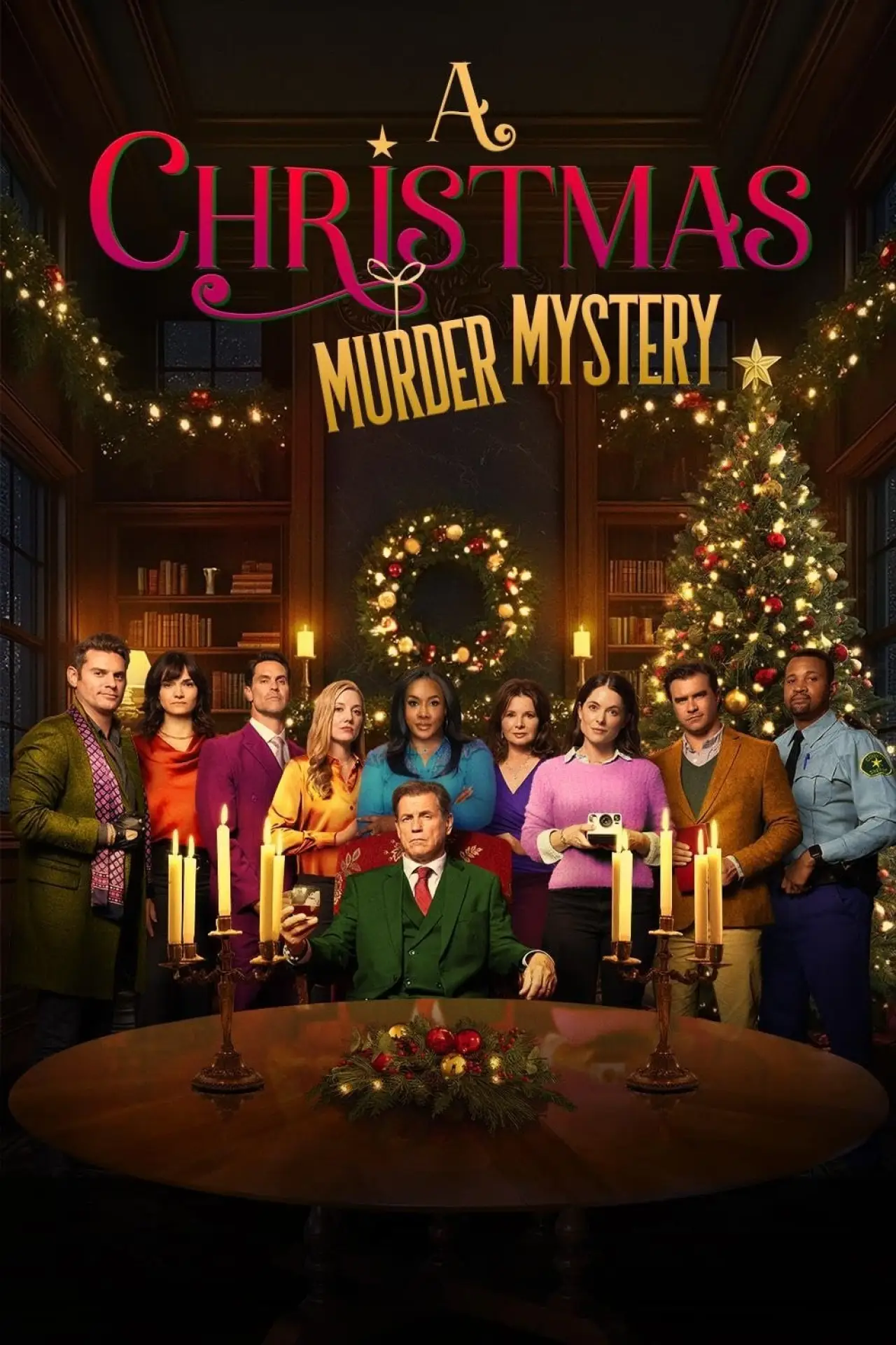 Movie poster "A Christmas Murder Mystery"