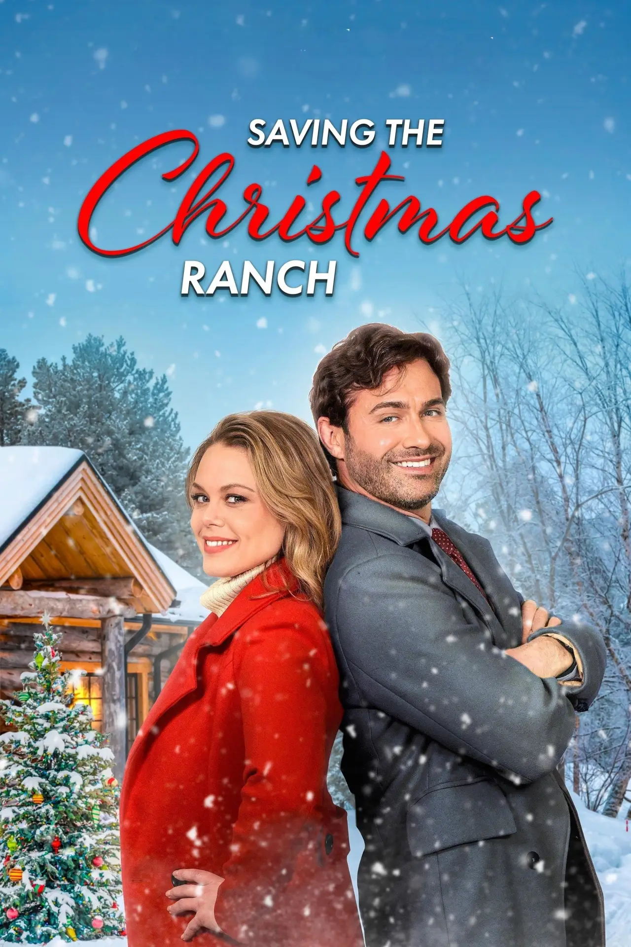Movie poster "Saving the Christmas Ranch"