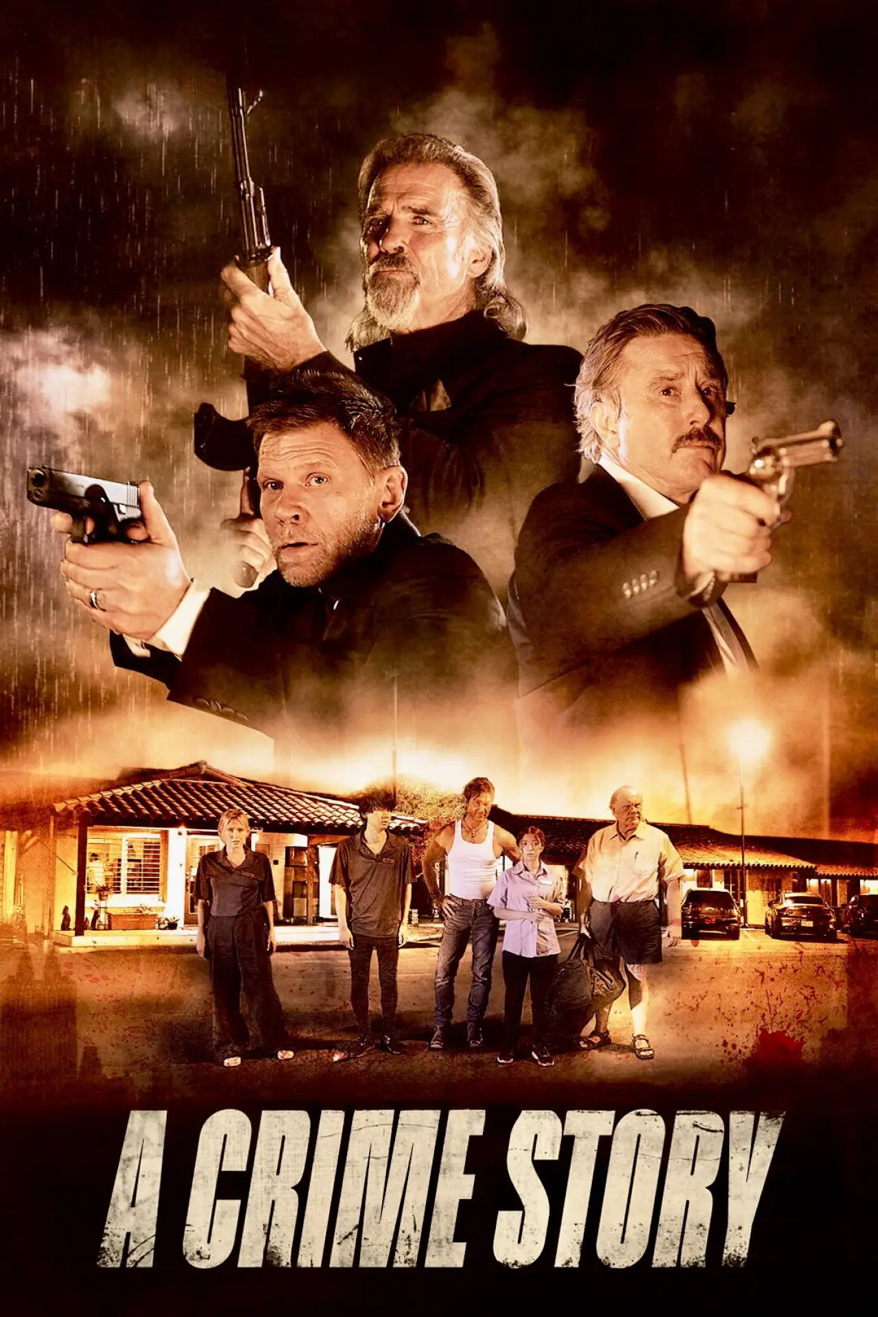 Movie poster "A Crime Story"