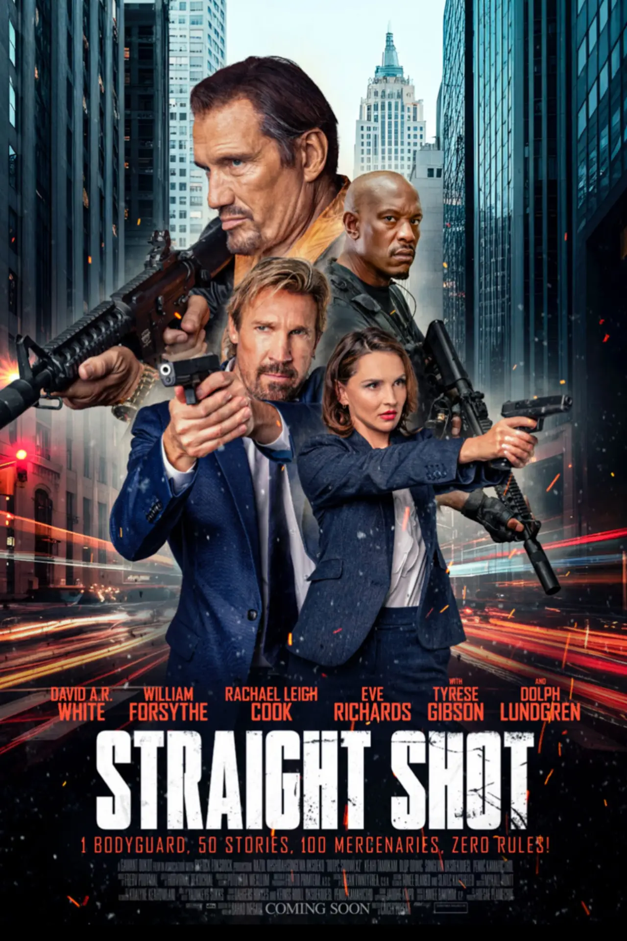 Movie poster "Straight Shot"