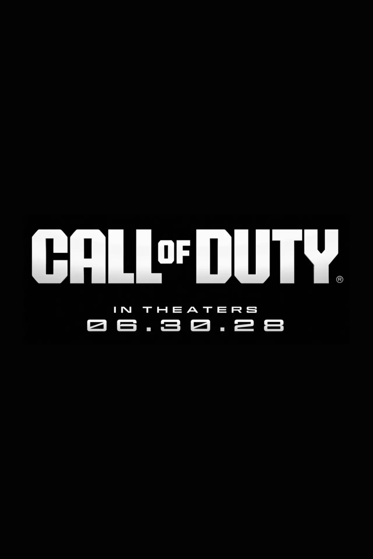 Movie poster "Call of Duty"