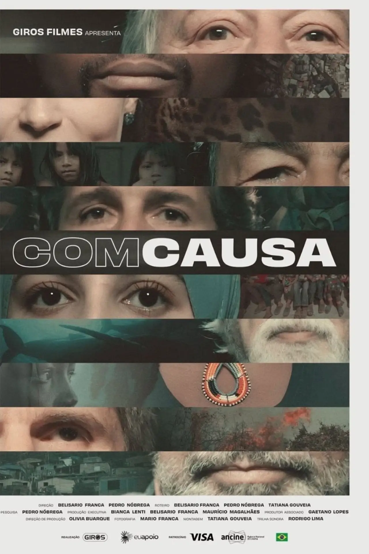Movie poster "Com Causa"