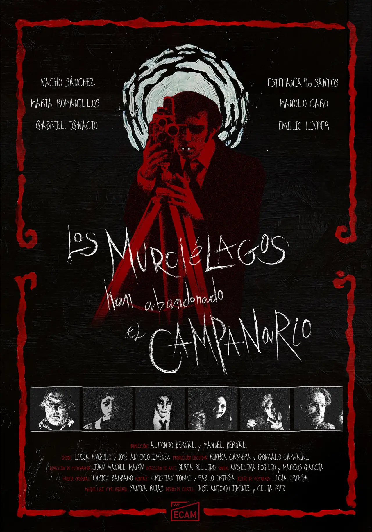 Movie poster "Los murciélagos han abandonado el campanario"