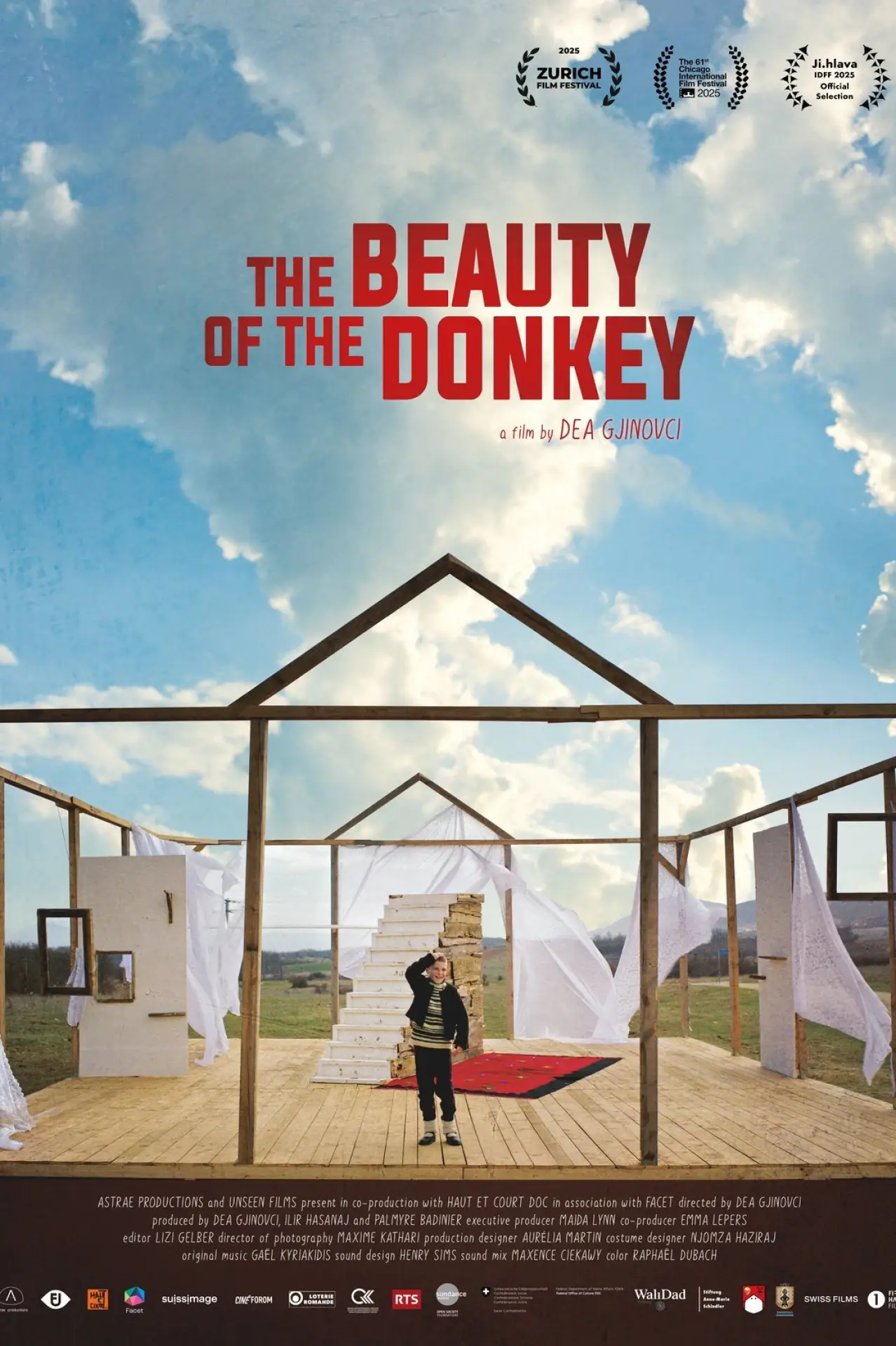 Movie poster "The Beauty of the Donkey"