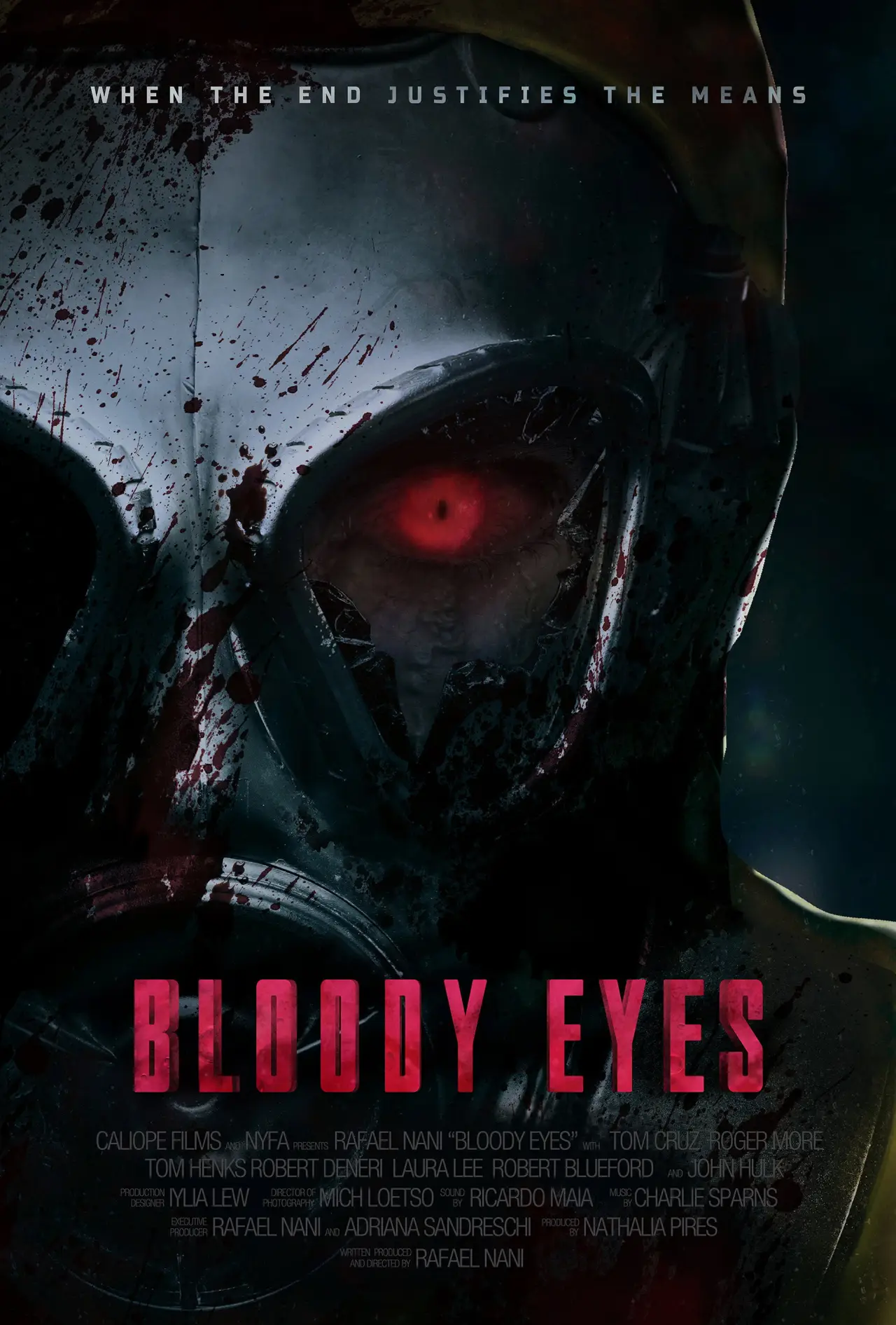 Movie poster "Bloody Eyes"