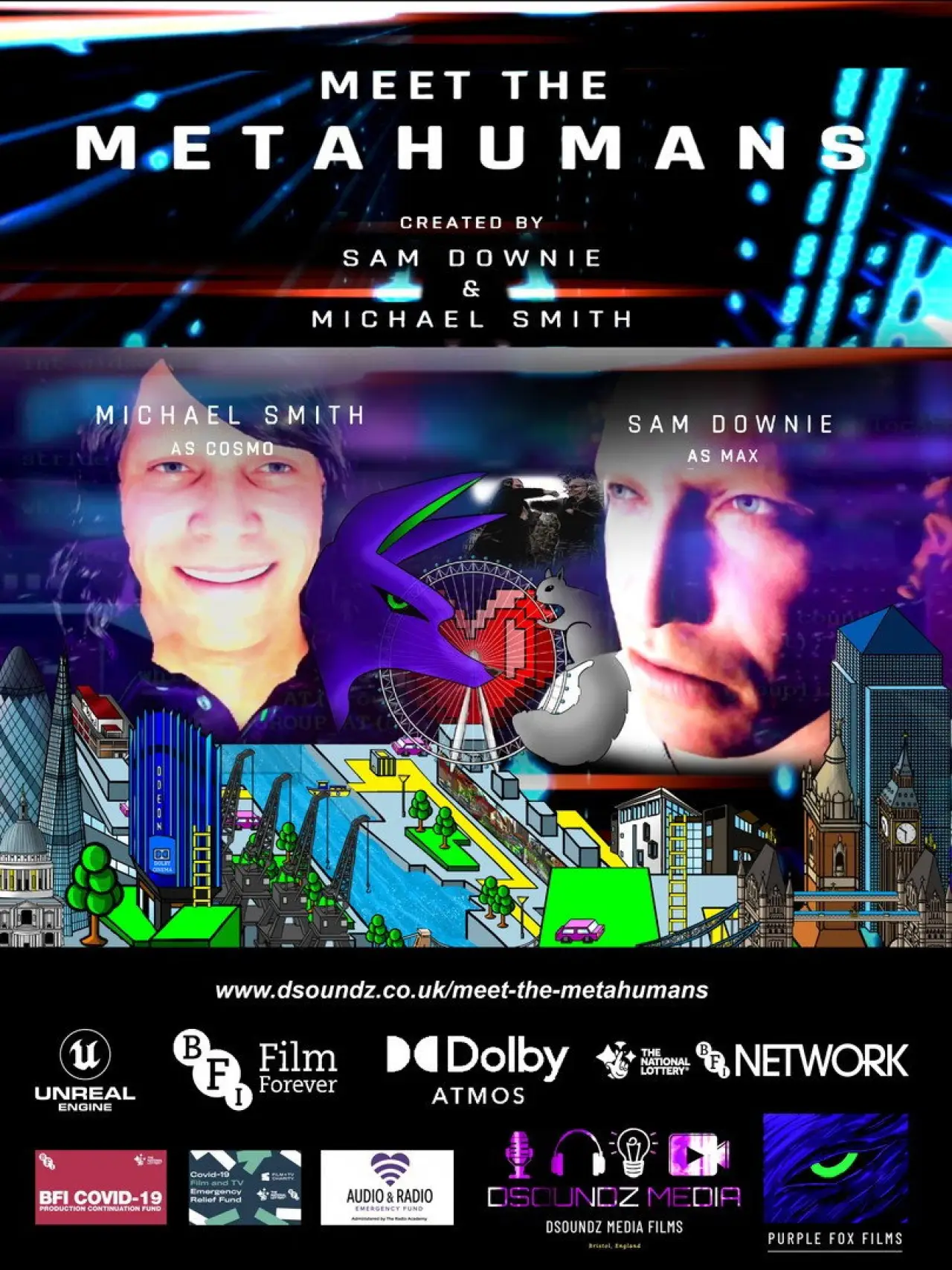Movie poster "Meet The Metahumans"