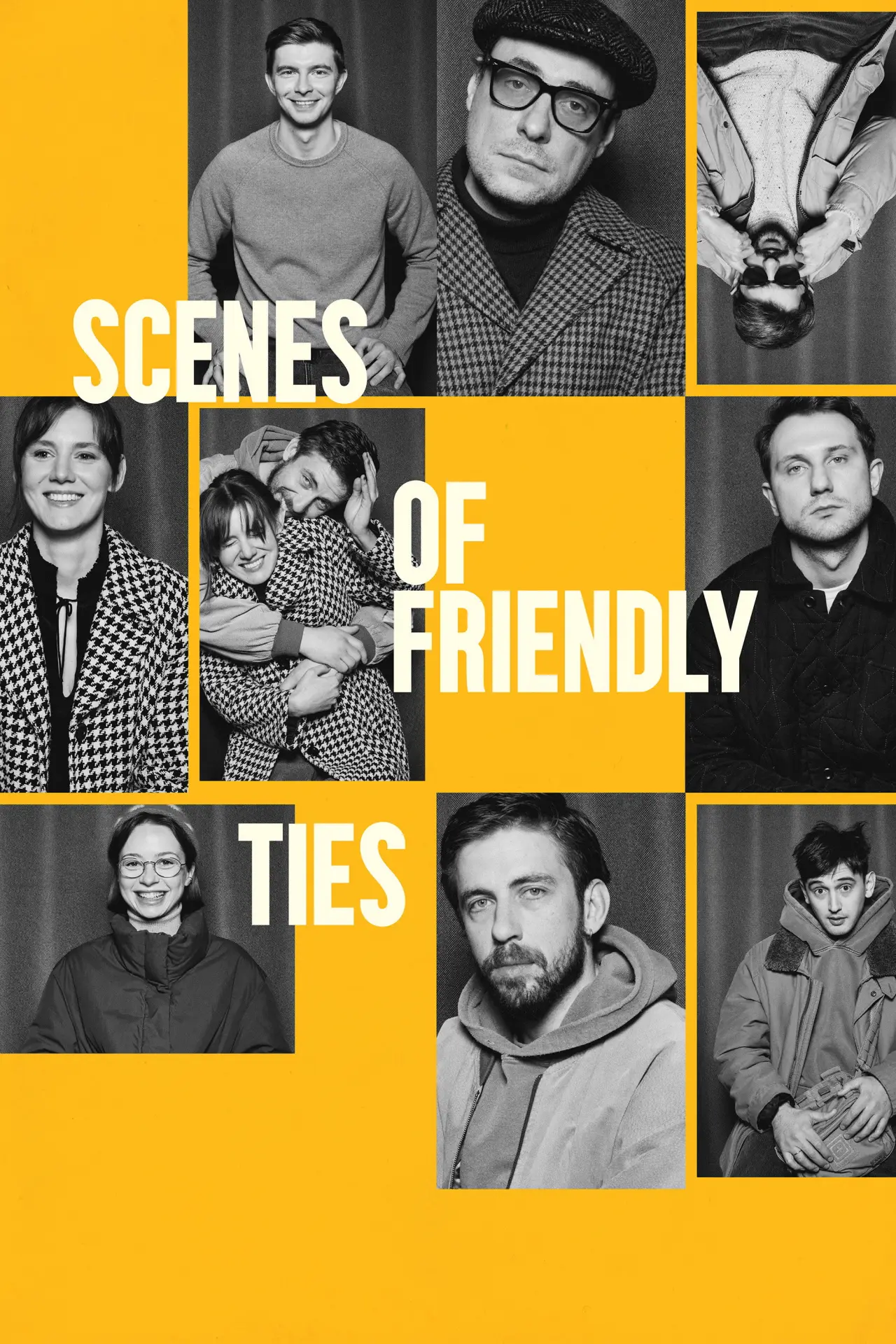 Movie poster "Scenes of Friendly Ties"