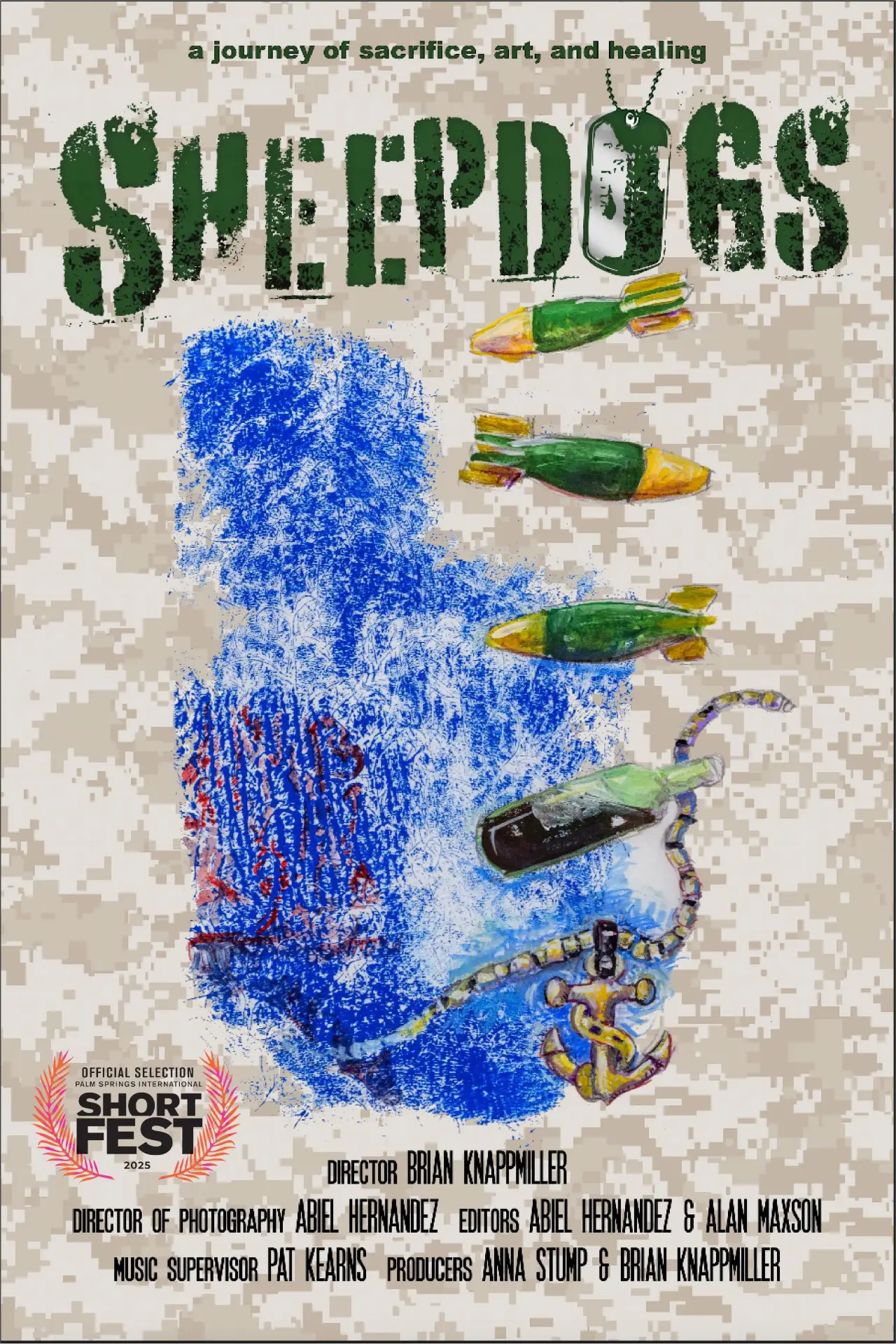 Movie poster "Sheepdogs"