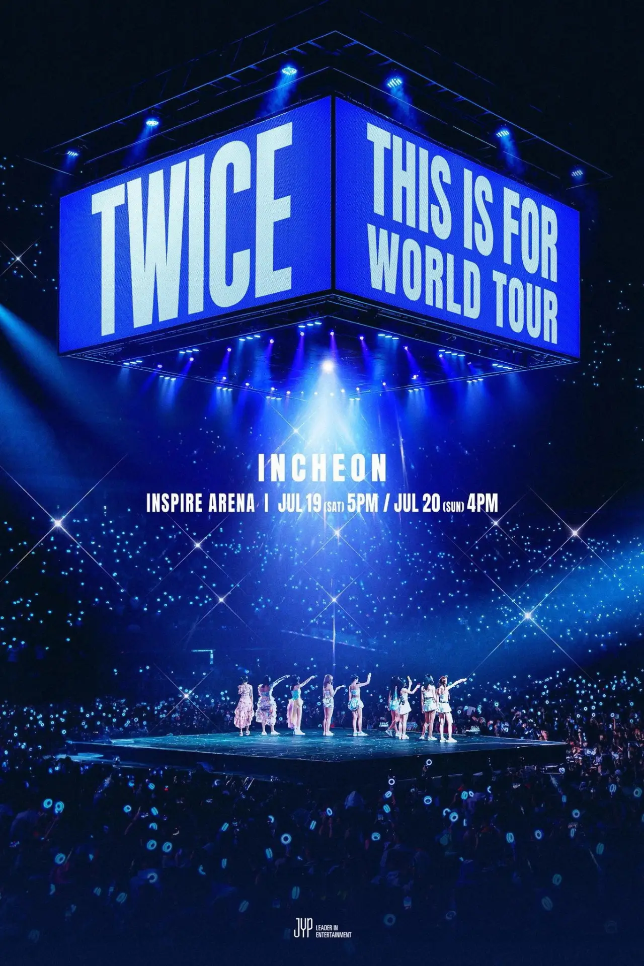 Movie poster "TWICE: This is For World Tour"