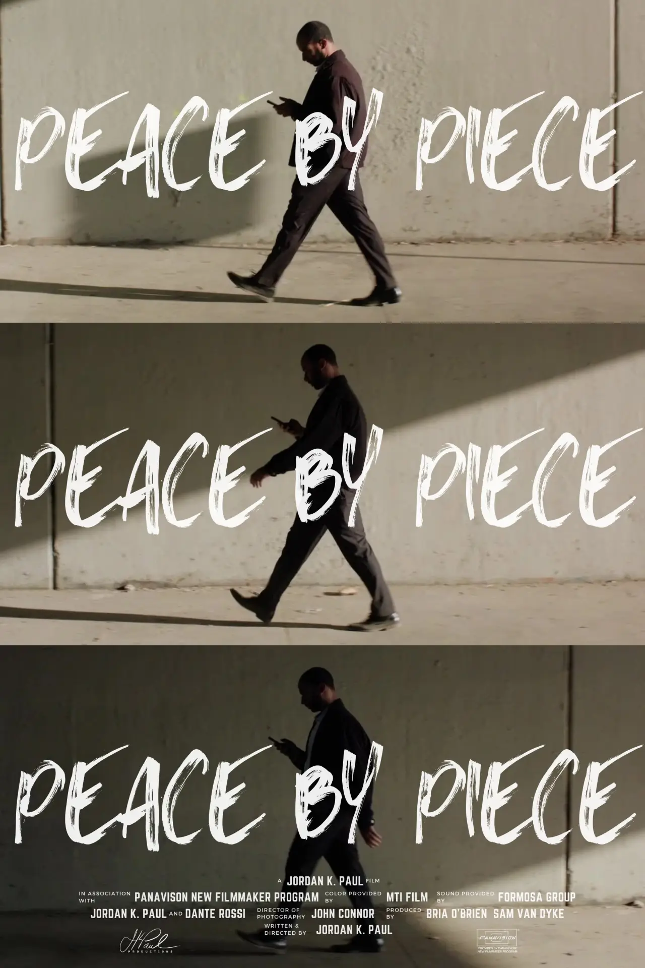 Movie poster "Peace by Piece"