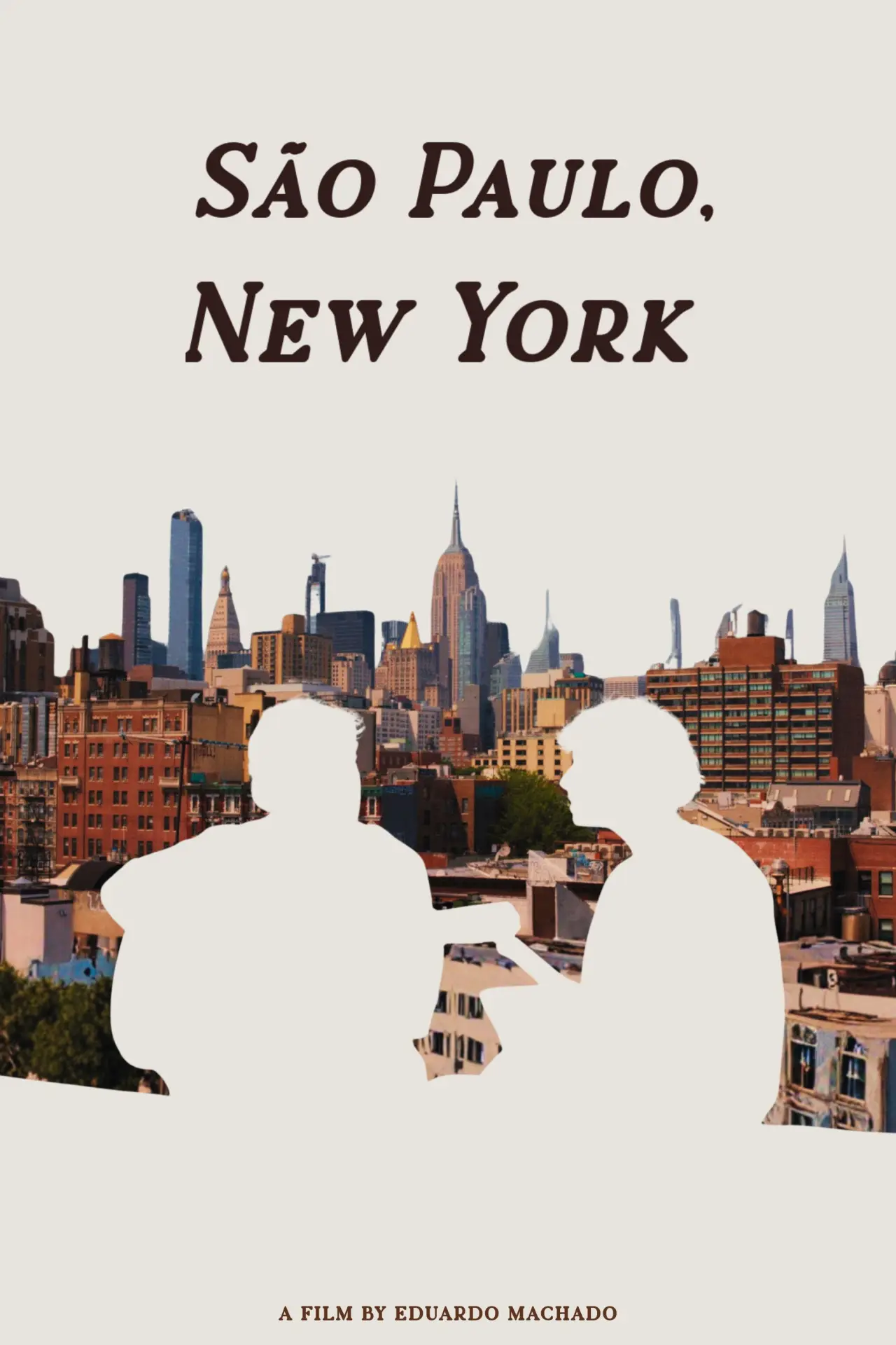 Movie poster "São Paulo, New York"