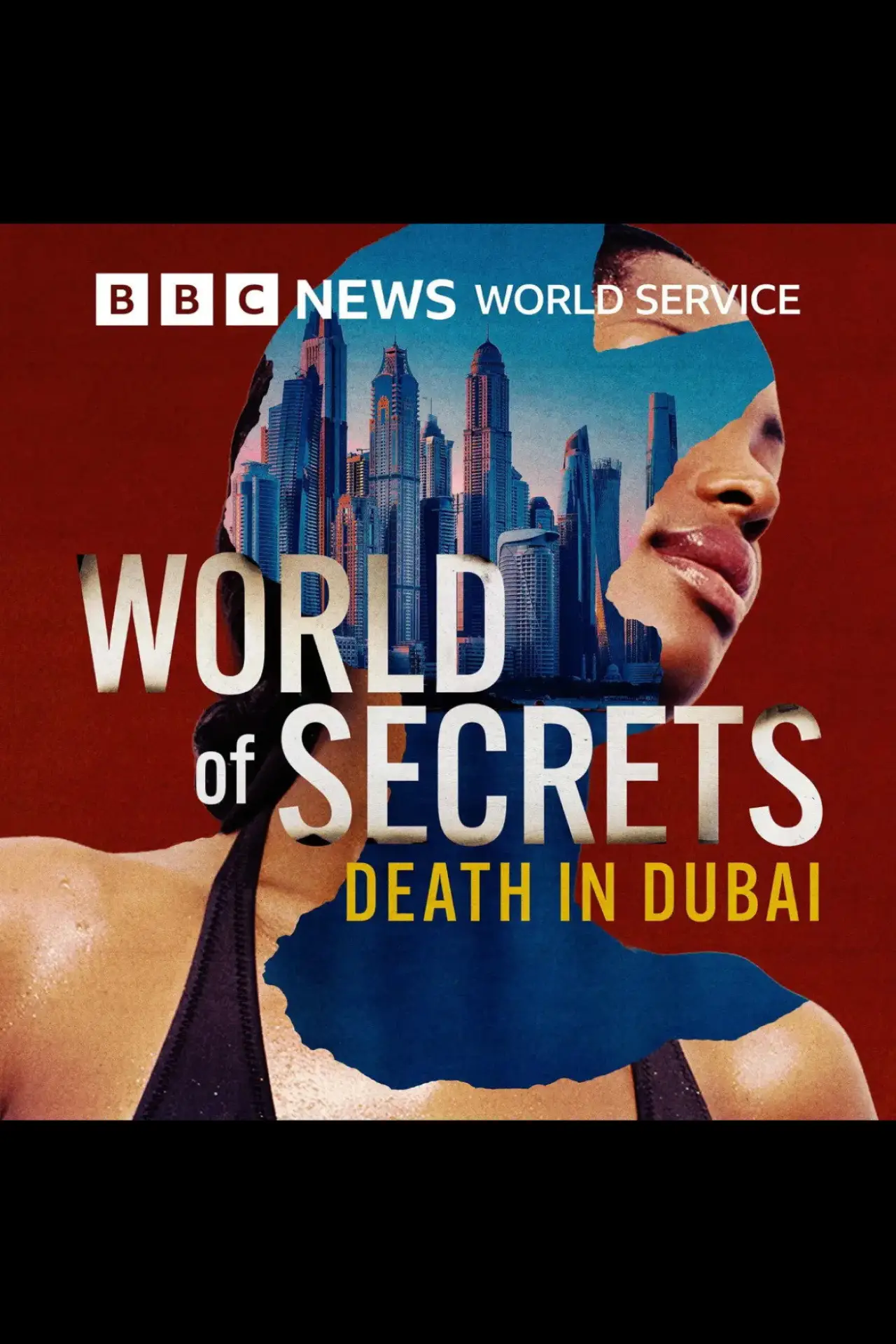 Movie poster "Death in Dubai #DubaiPortaPotty"