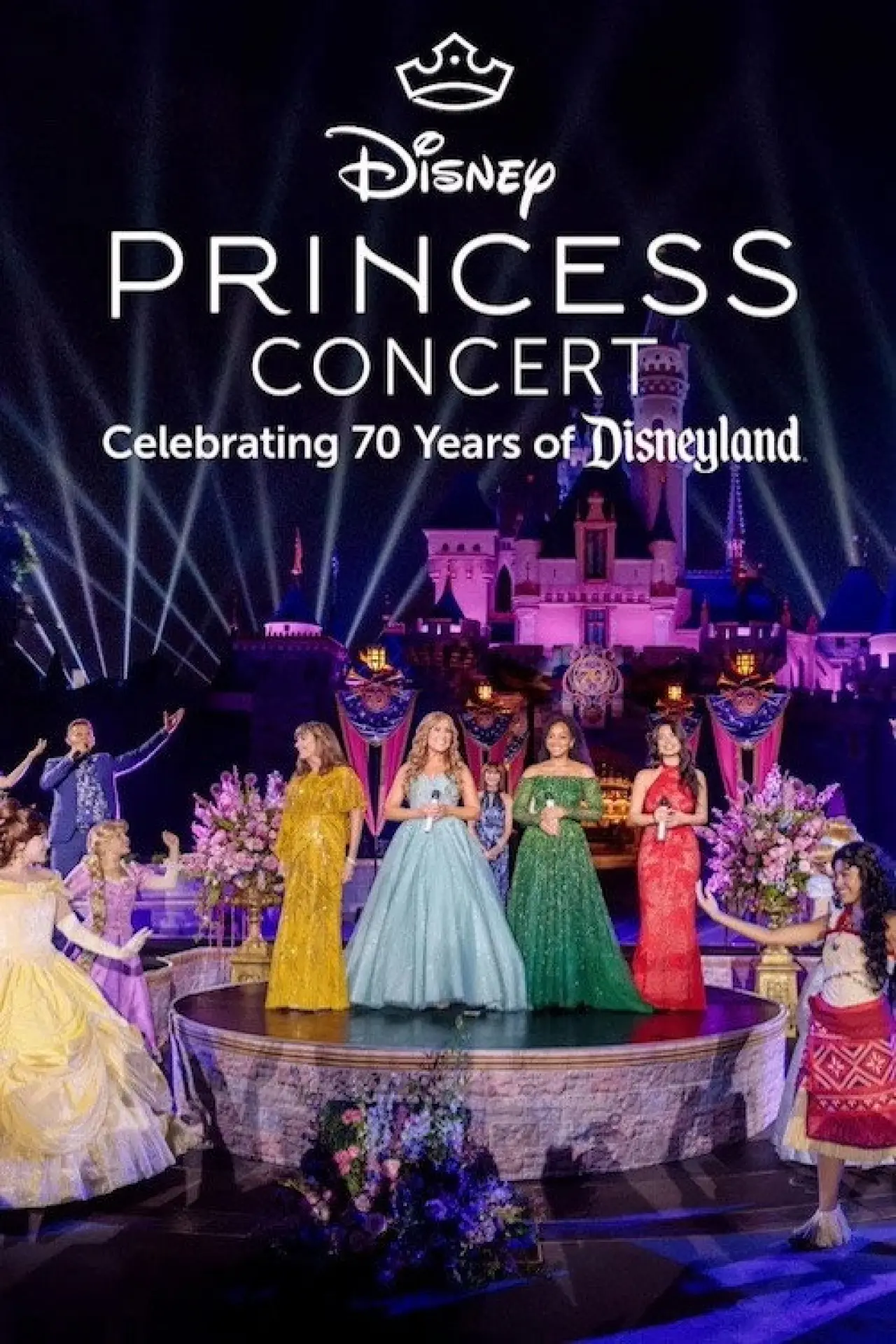 Movie poster "Disney Princess Concert: Celebrating 70 Years of Disneyland"