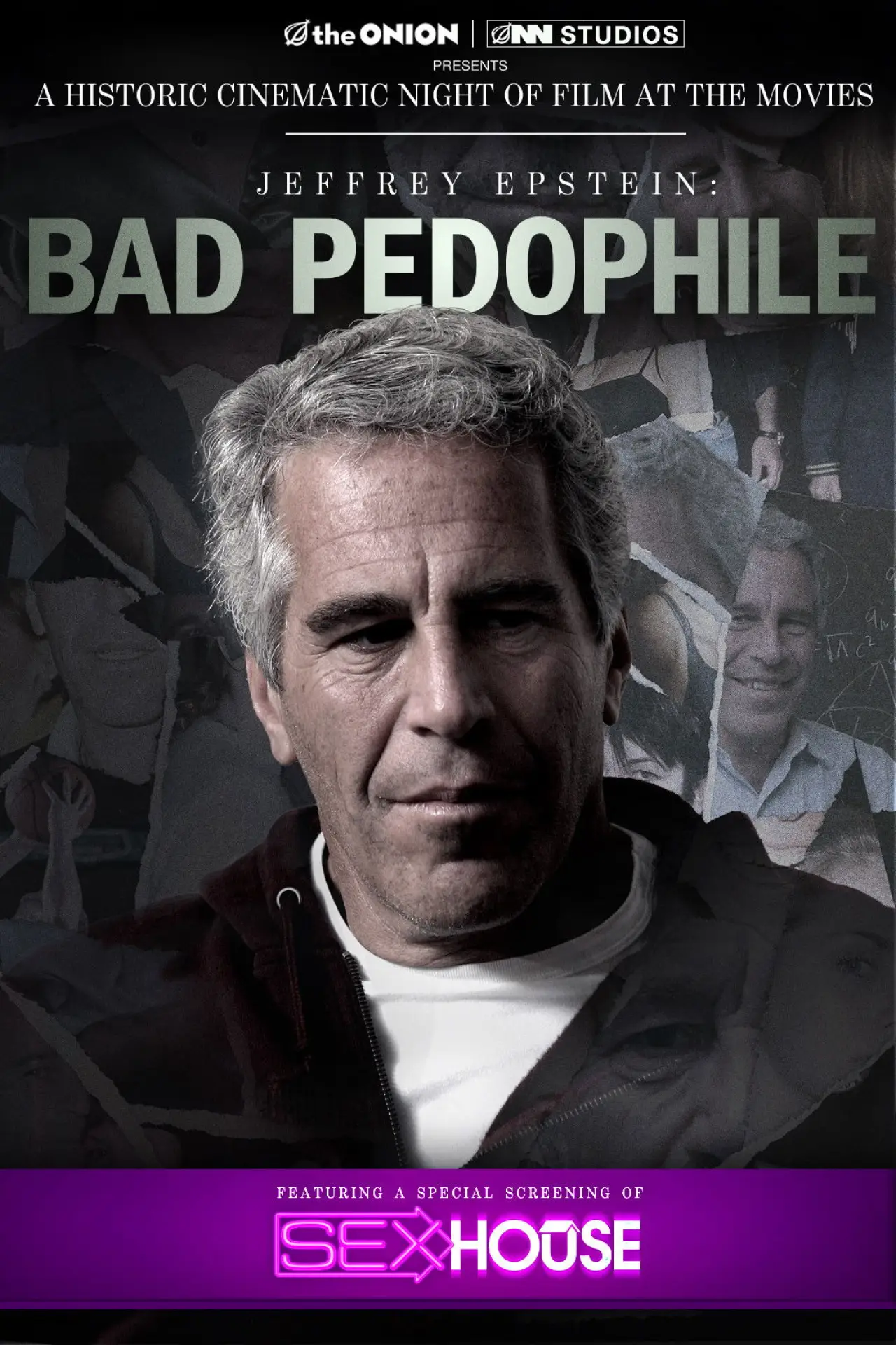 Movie poster "Jeffrey Epstein: Bad Pedophile"