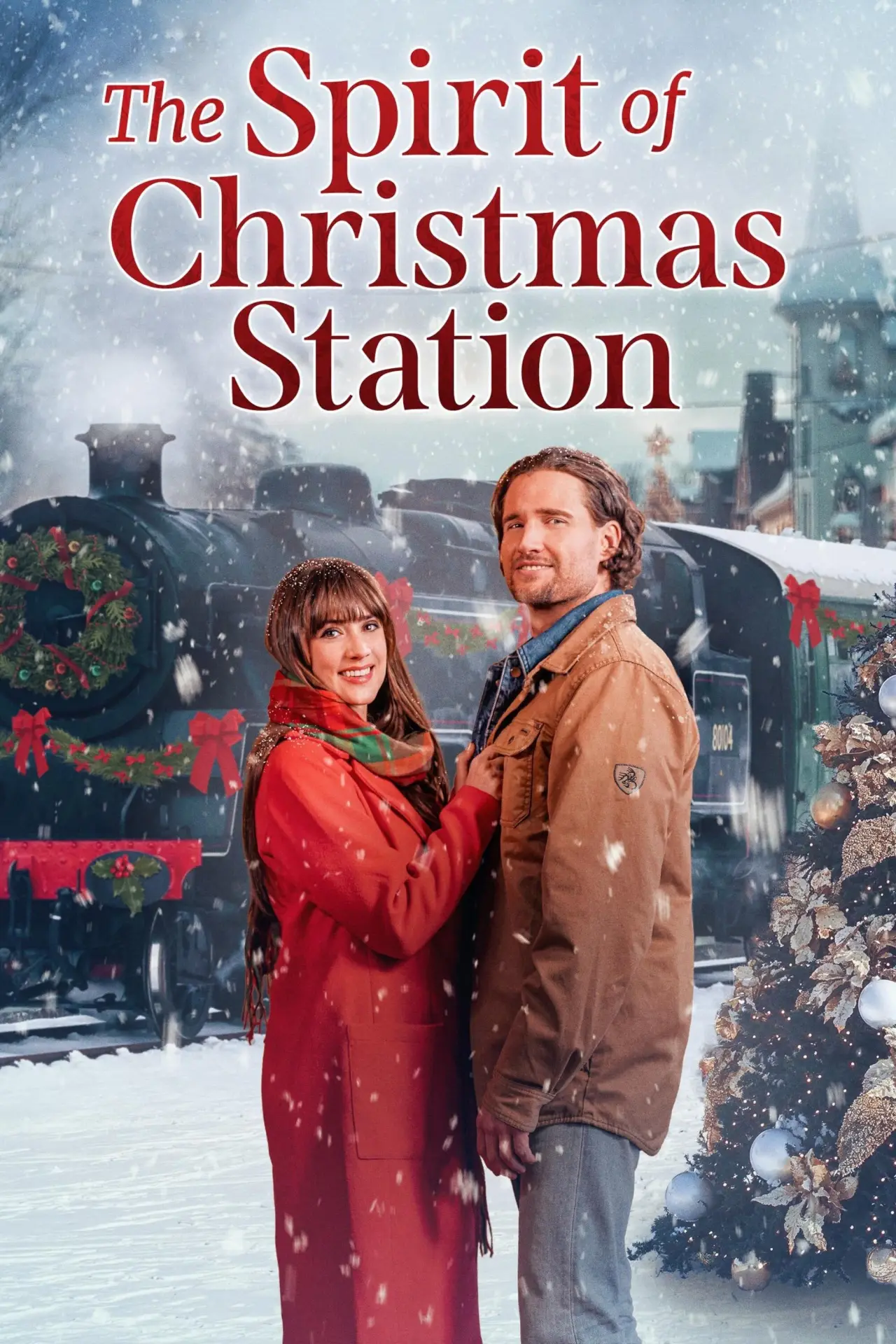 Movie poster "The Spirit of Christmas Station"