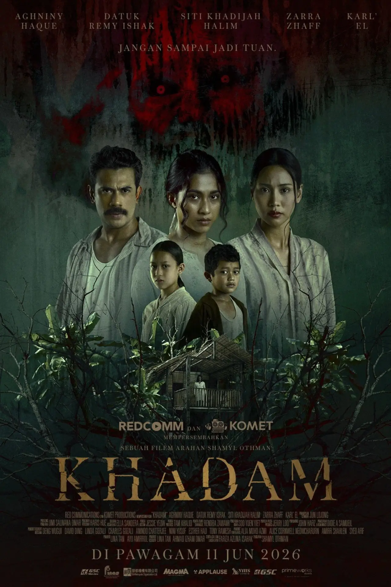 Movie poster "Khadam"