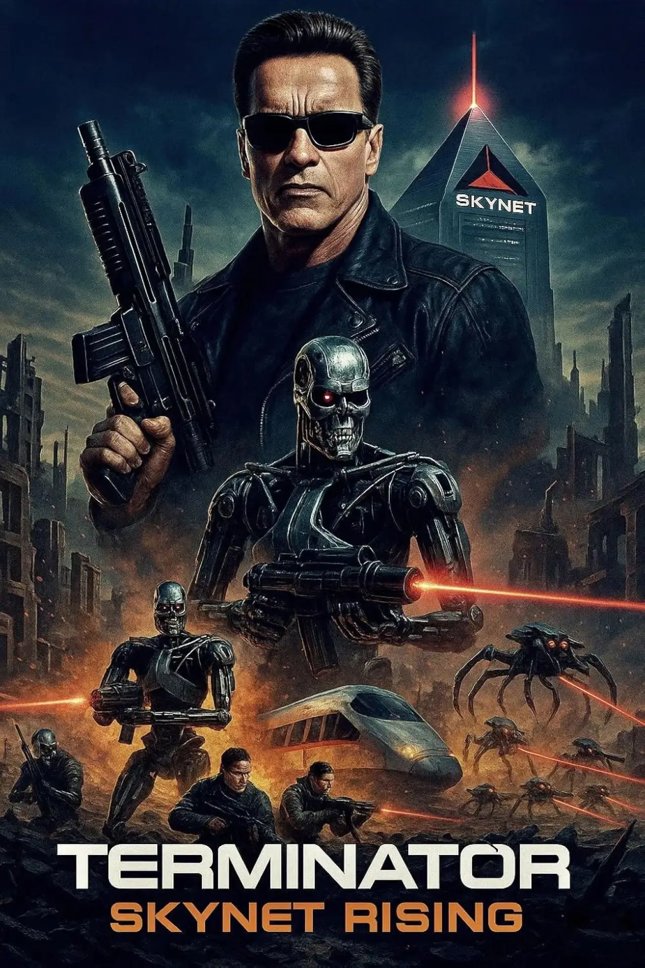 Movie poster "Terminator: Skynet Rising"