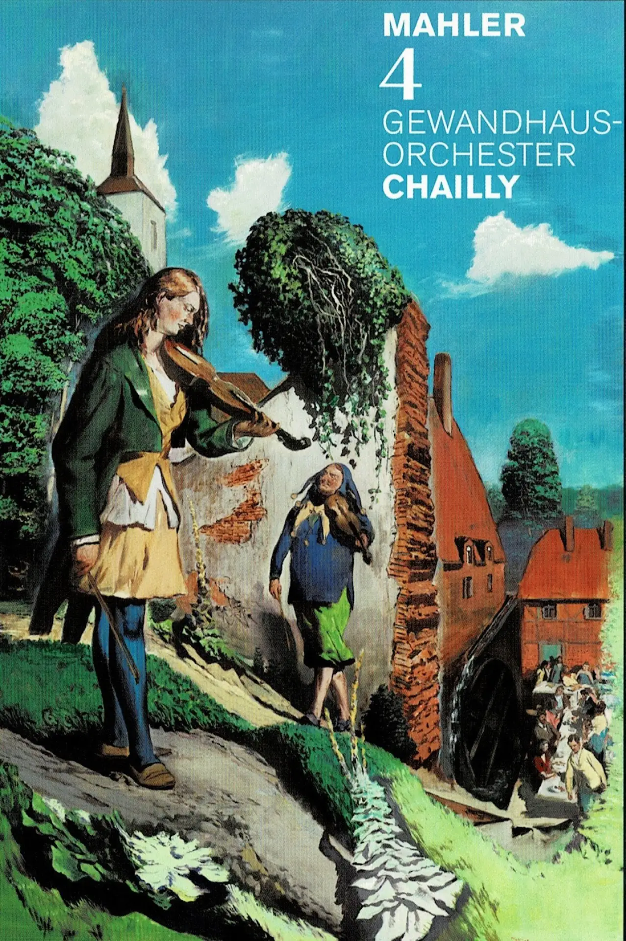 Movie poster "Gustav Mahler Symphony No.4 (Ricardo Chailly, Leipzig Gewandhaus Orchestra)"