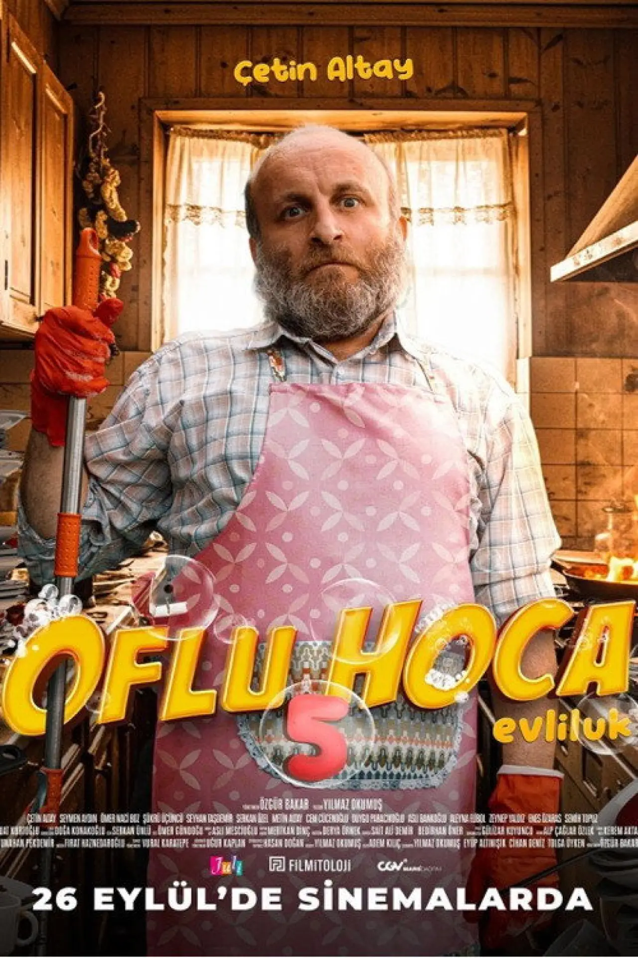 Movie poster "Oflu Hoca 5: Evliluk"