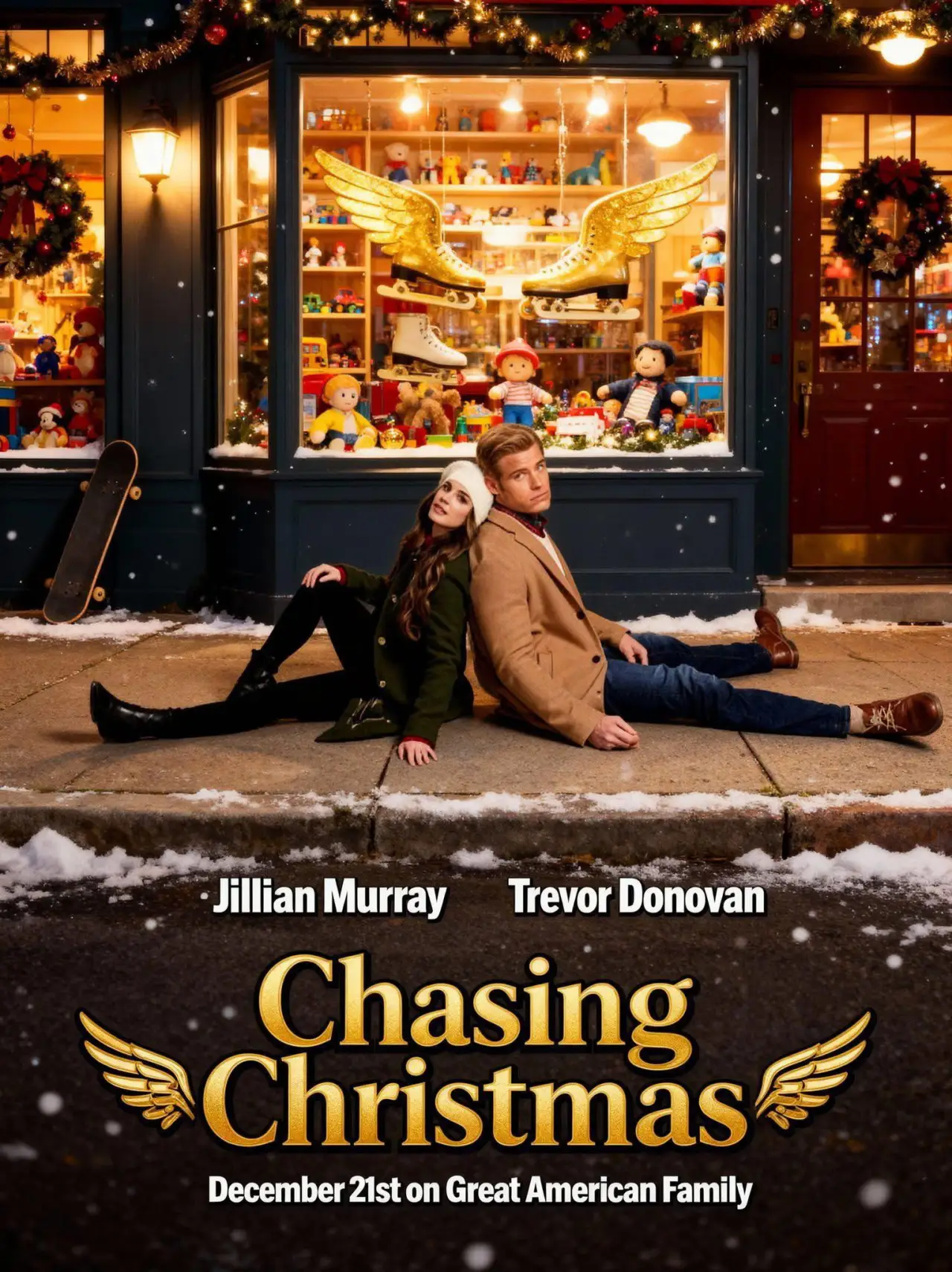 Movie poster "Mario Lopez Presents: Chasing Christmas"