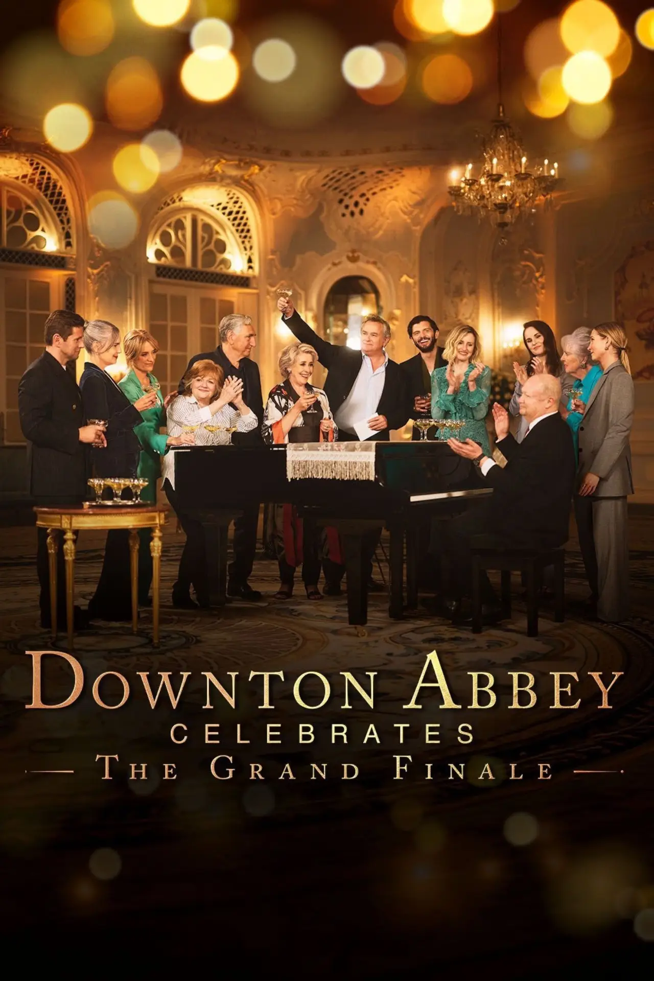 Movie poster "Downton Abbey Celebrates the Grand Finale"
