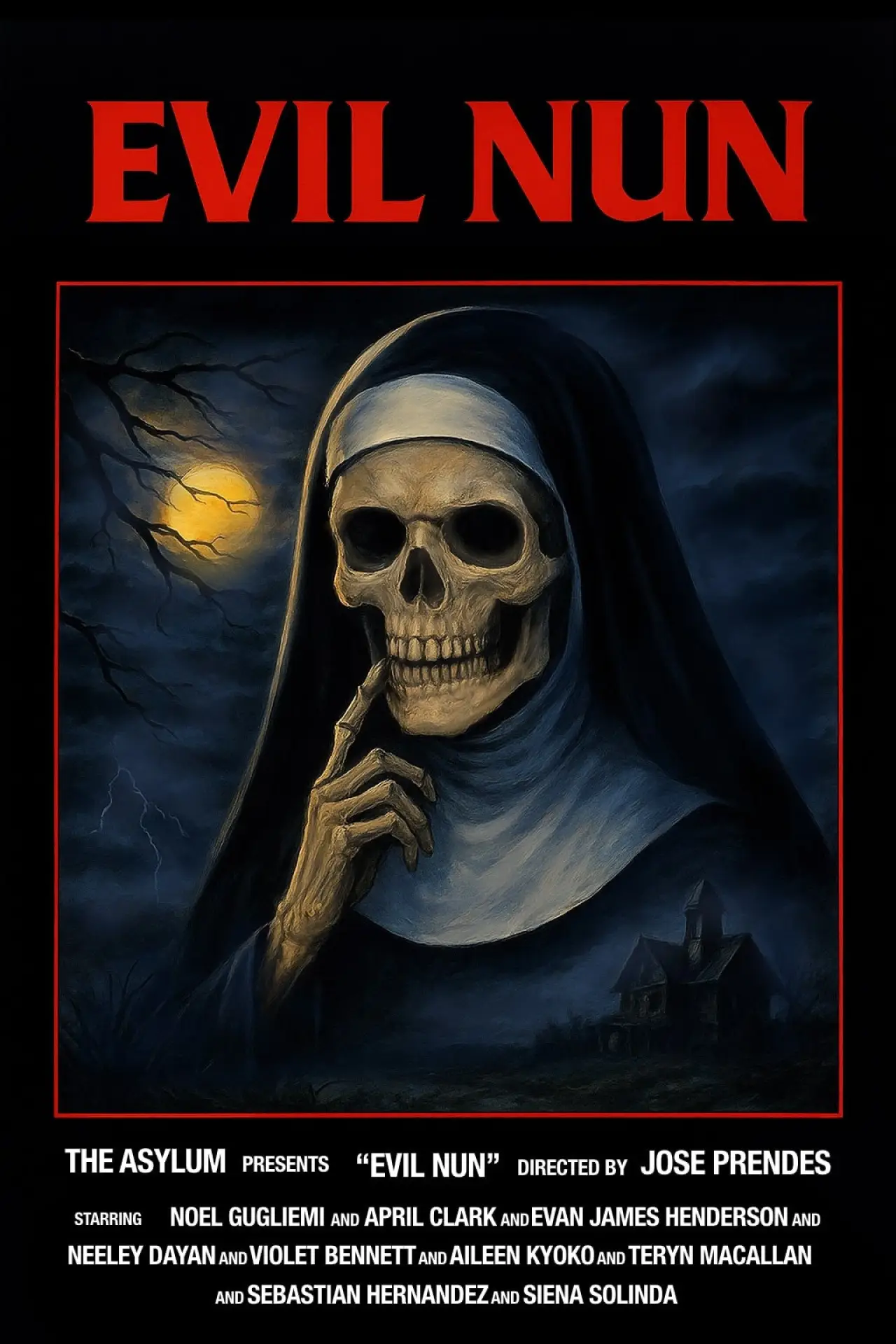 Movie poster "Evil Nun"