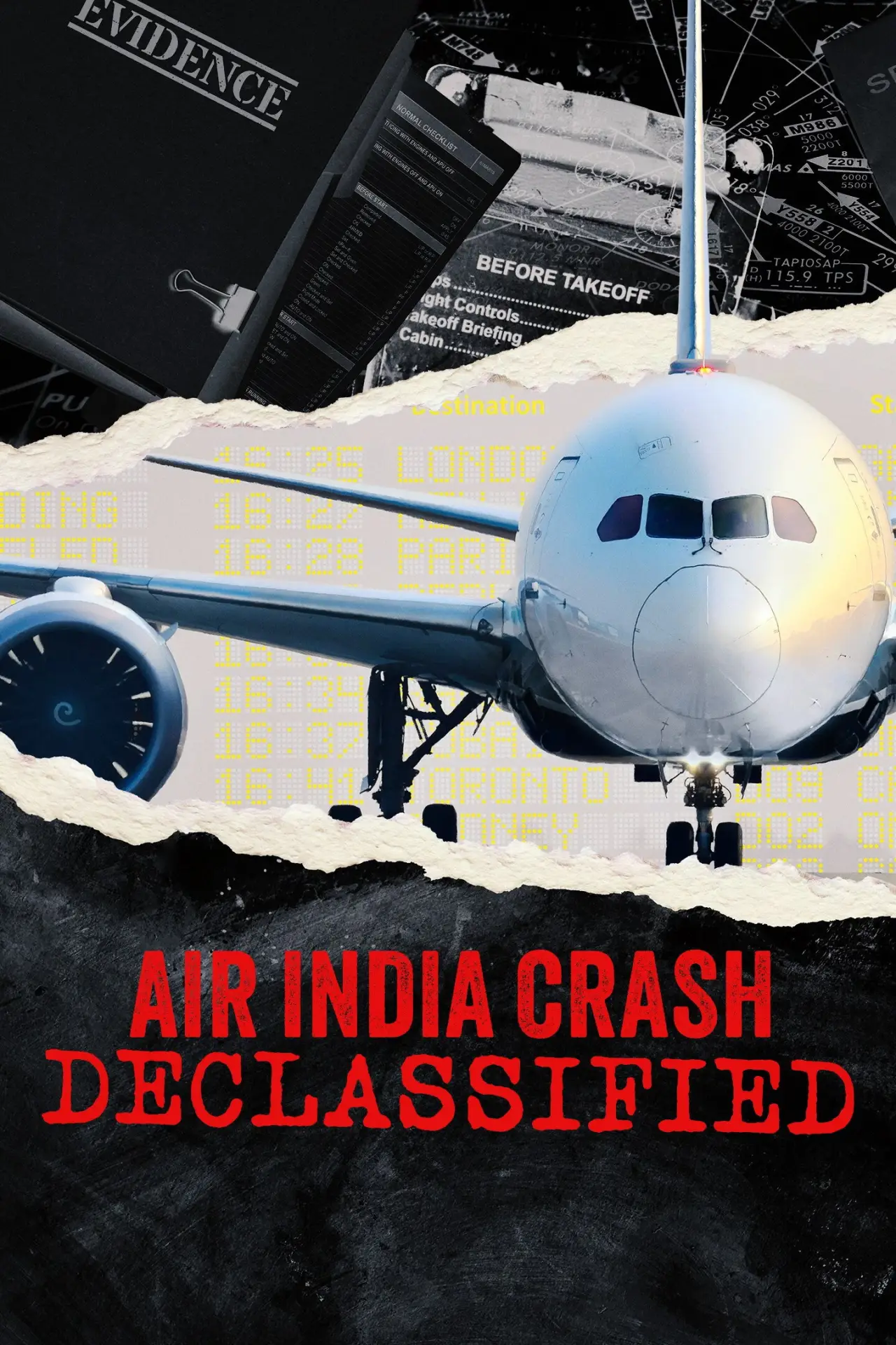 Movie poster "Air India Crash: Declassified"