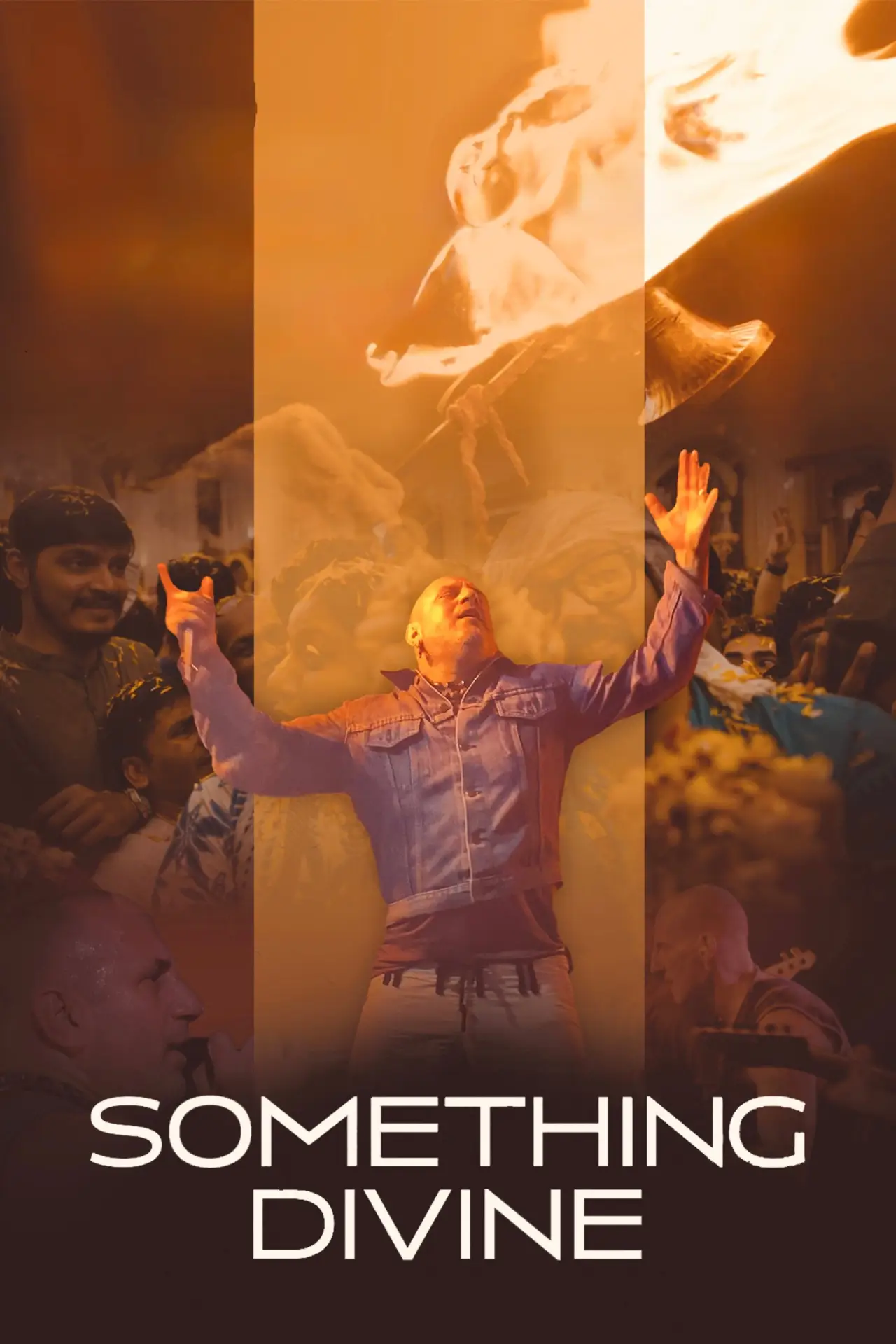 Movie poster "Something Divine"