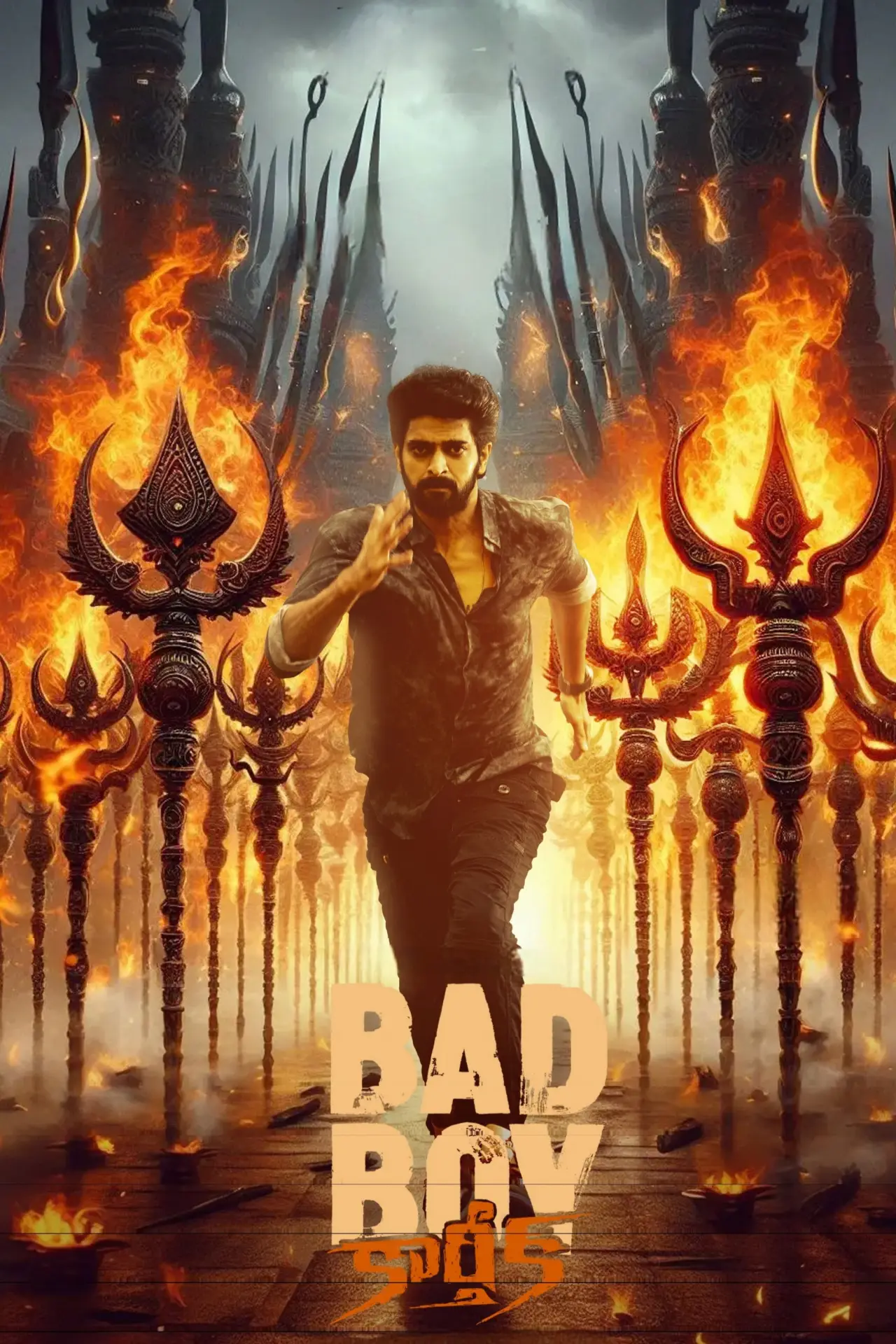 Movie poster "Bad Boy Karthik"