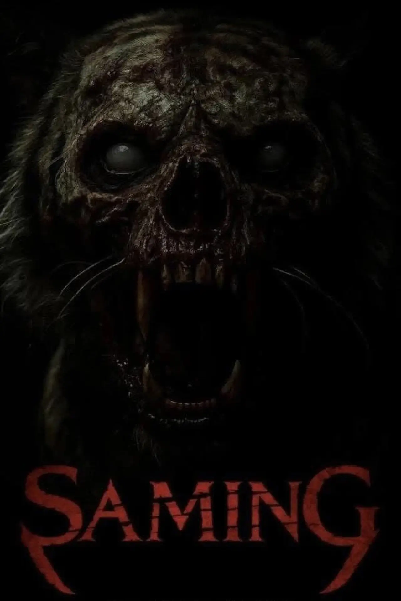 Movie poster "Death Whisperer: Saming the Werebeast"