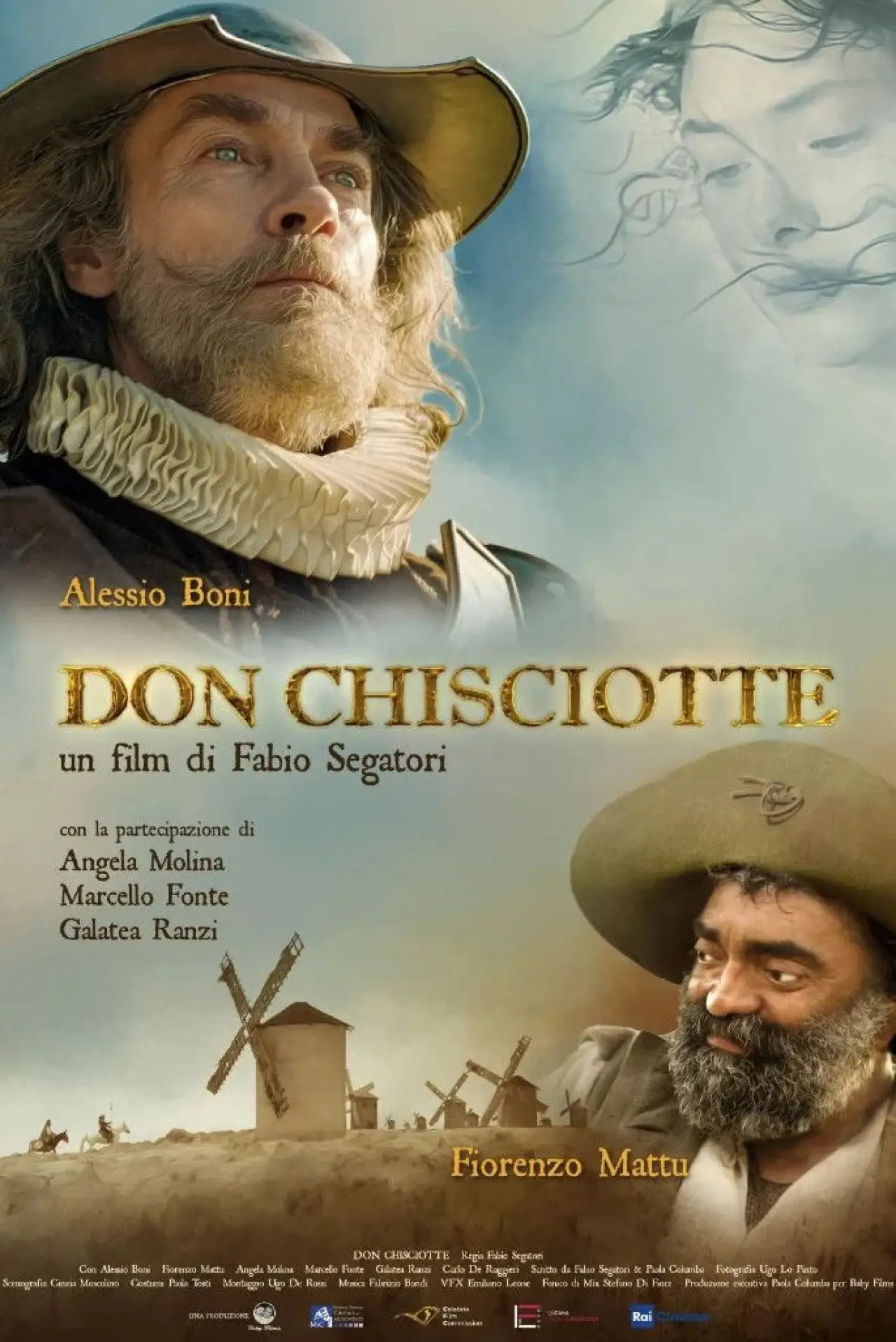 Movie poster "Don Chisciotte"