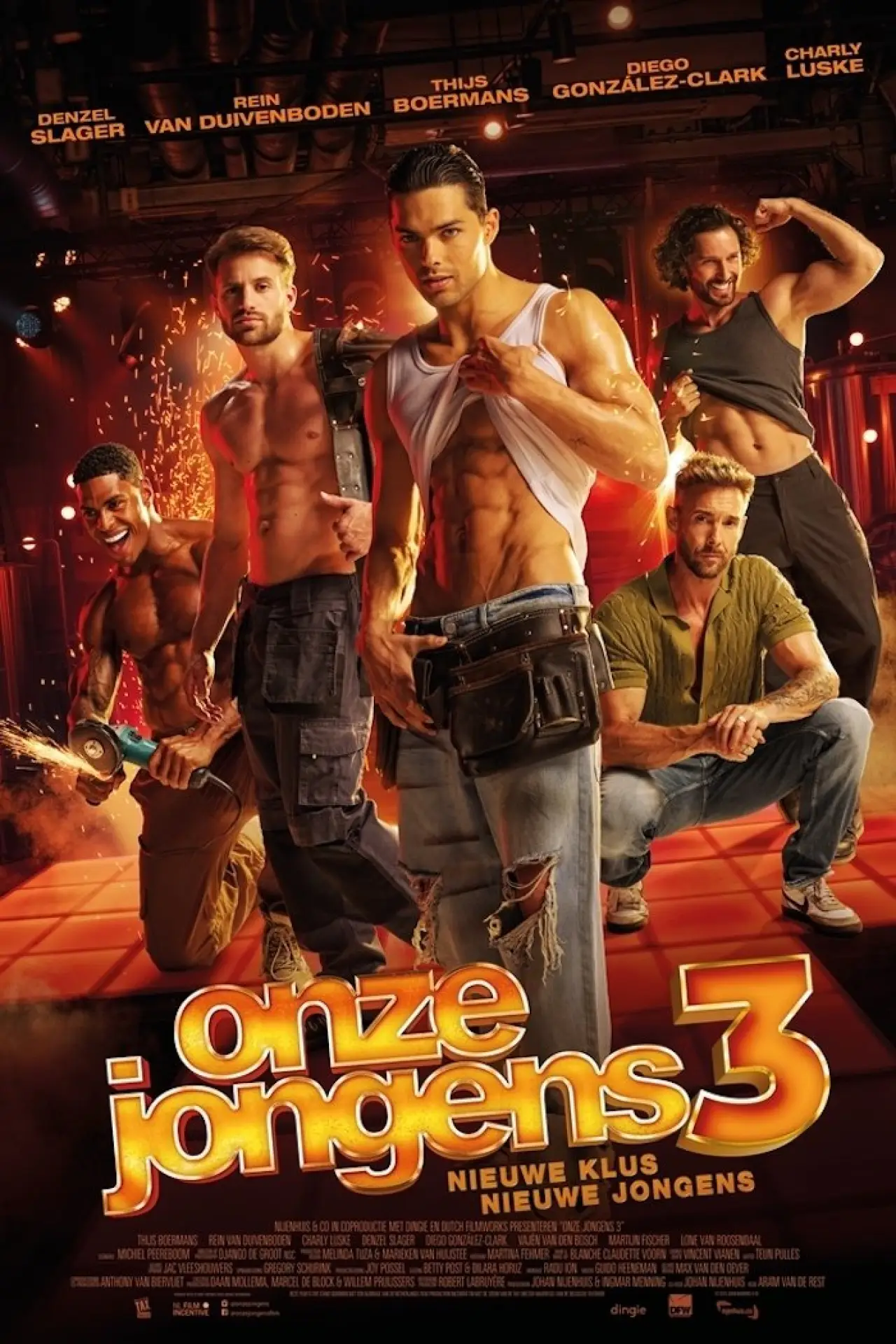 Movie poster "Onze Jongens 3"
