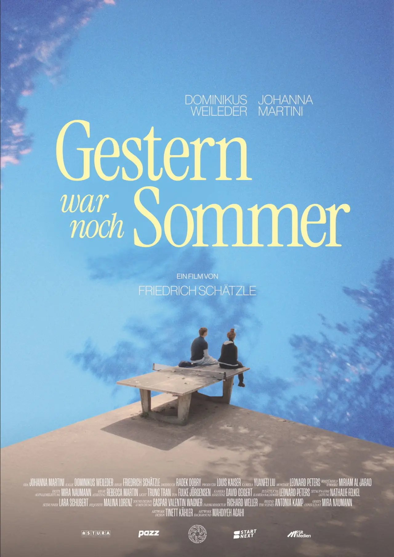 Movie poster "Gestern war noch Sommer"