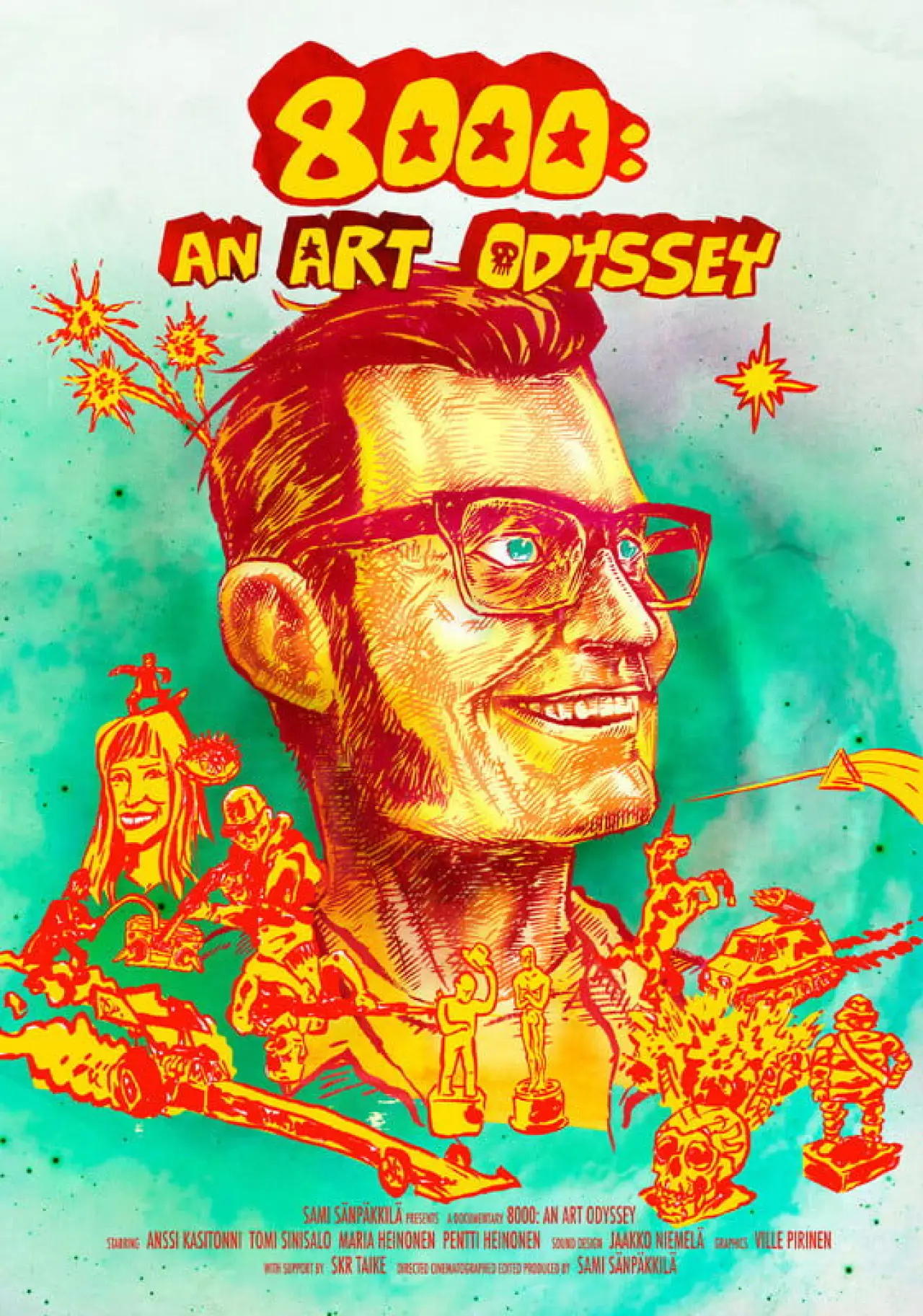 Movie poster "8000: An Art Odyssey"